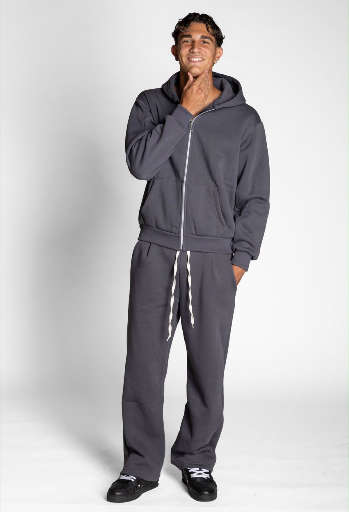 TUTA ZIP GREY