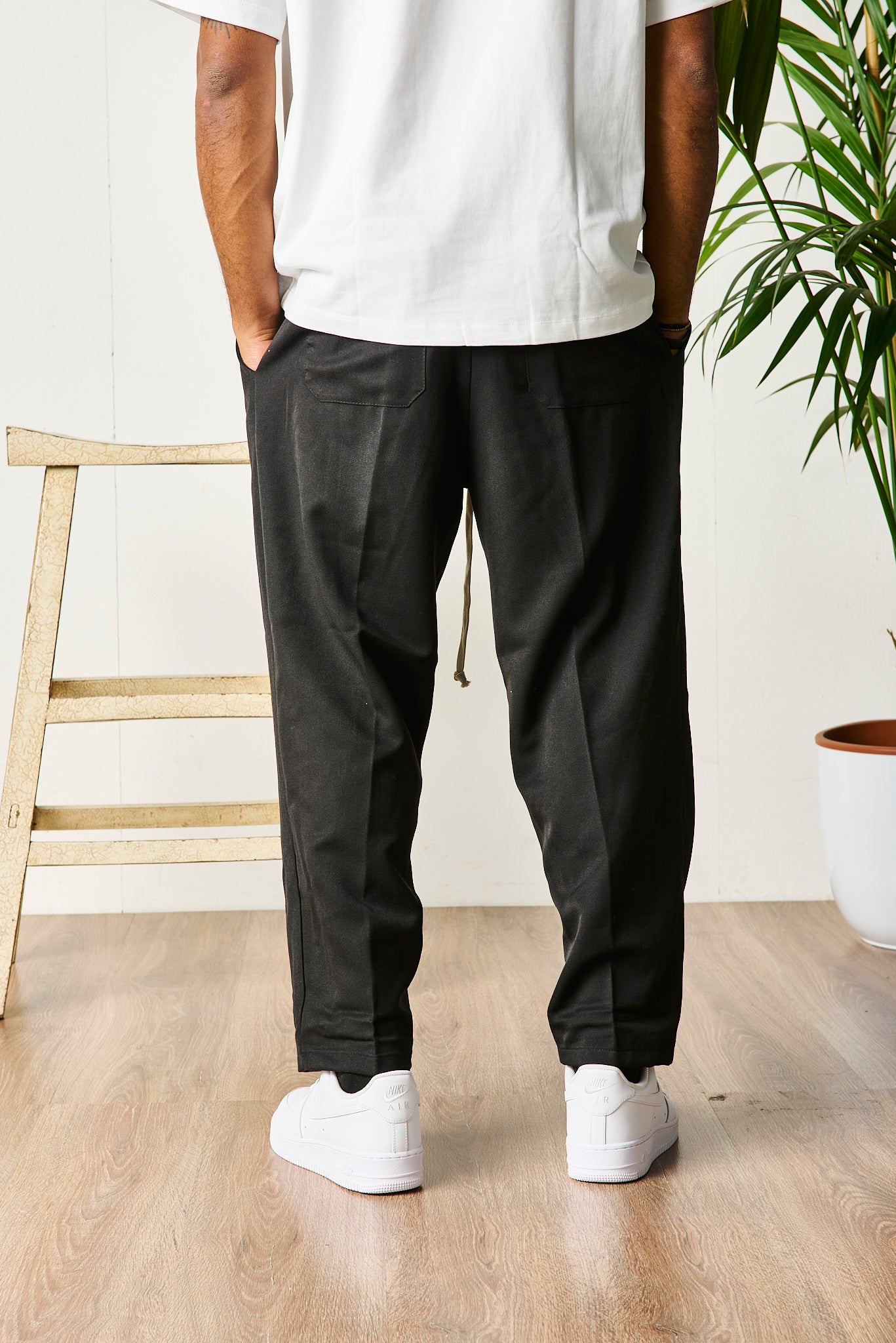 PANTALONE BAGGY NERO