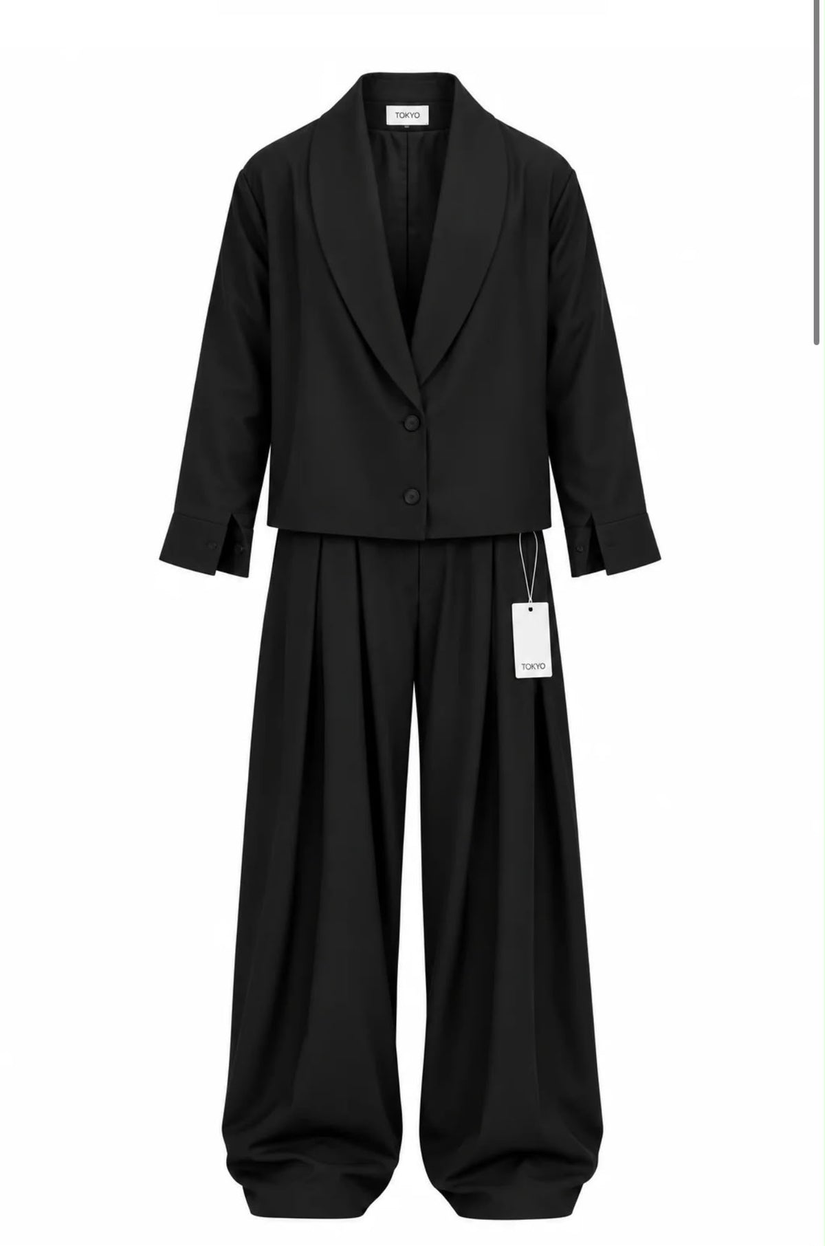 COMPLETO PENCES NERO ELEGANTE