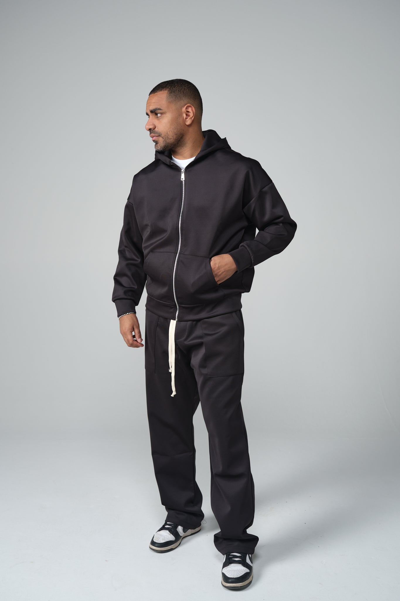 COMPLETO SCUBA ZIP NERO