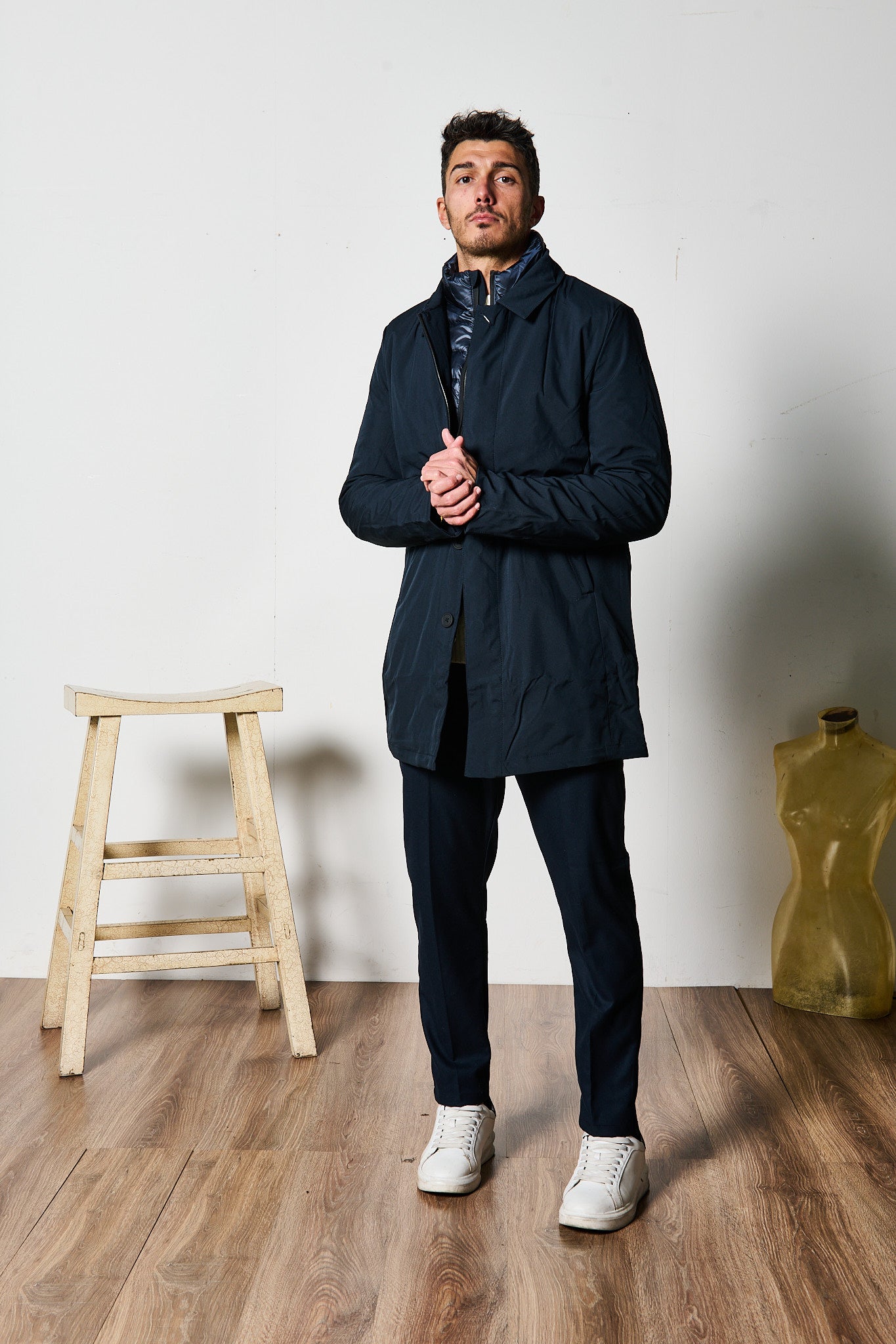 GIACCA IDROREPELLENTE BLU