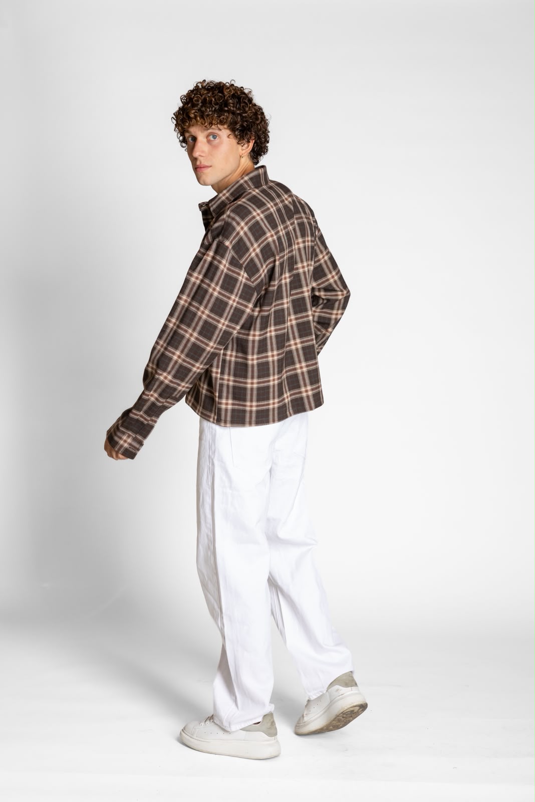 JEANS BAGGY BIANCO