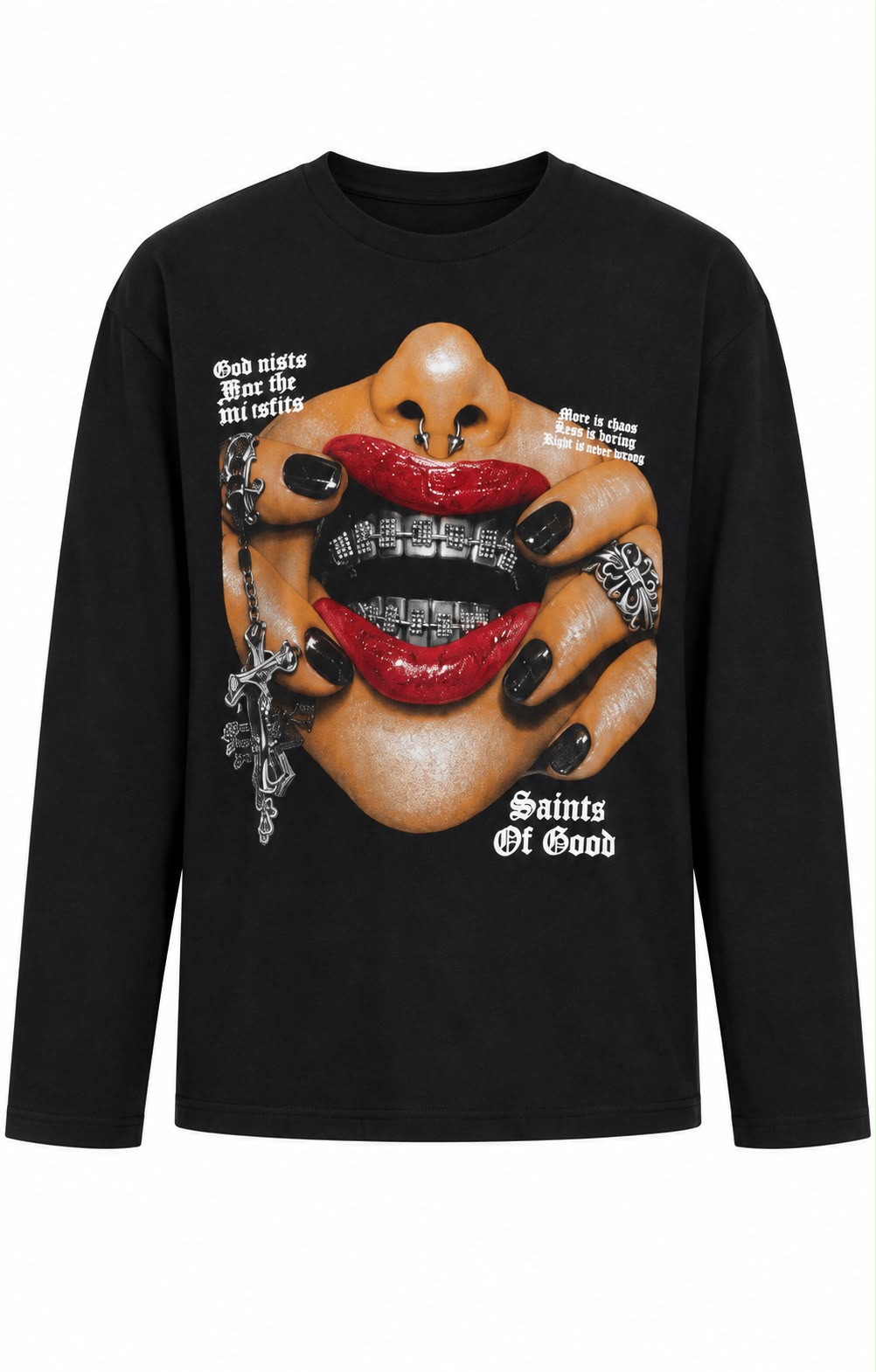 LONGSLEEVE MOUTH NERA
