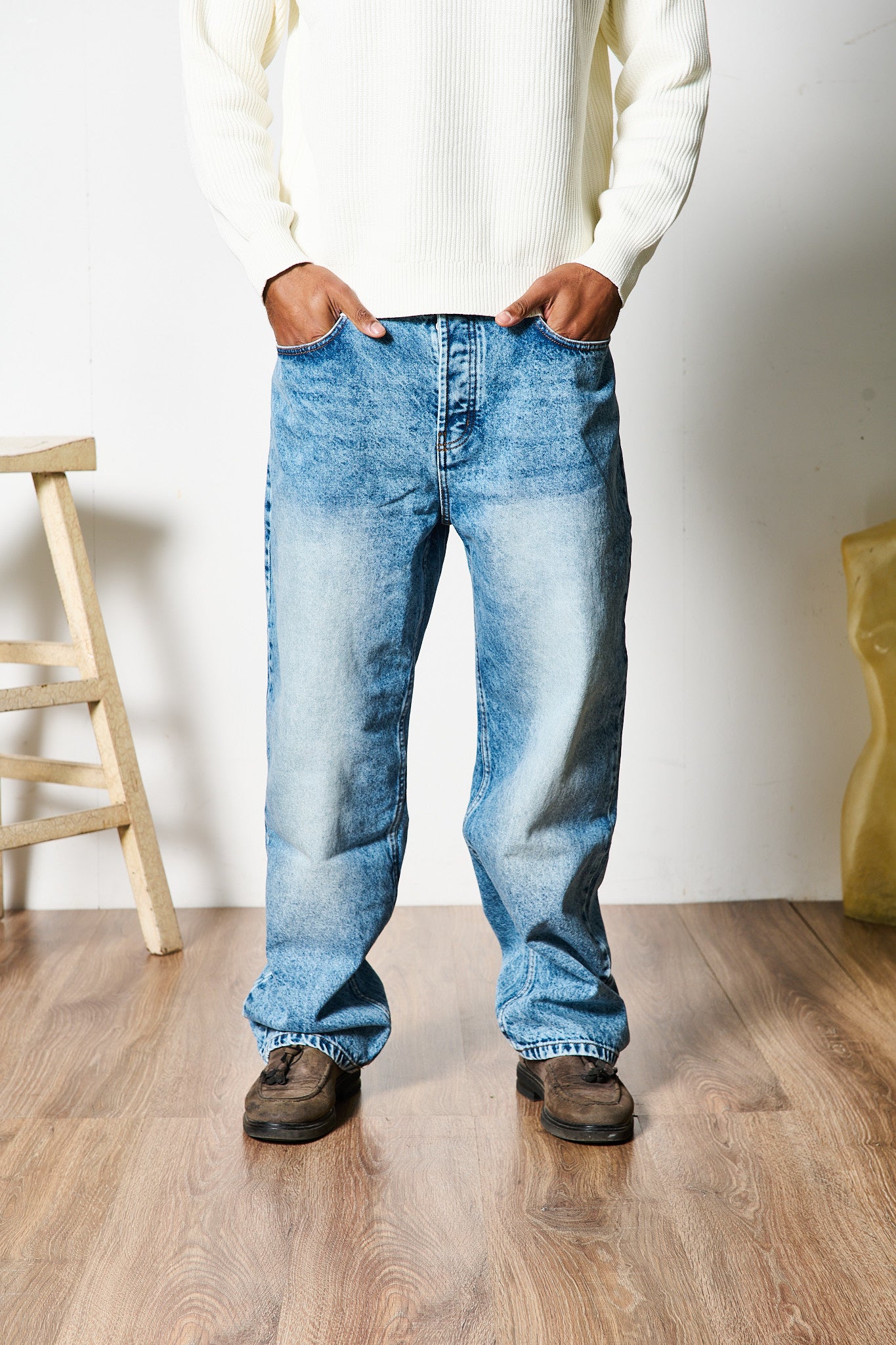 JEANS BAGGY LIGHT BLUE