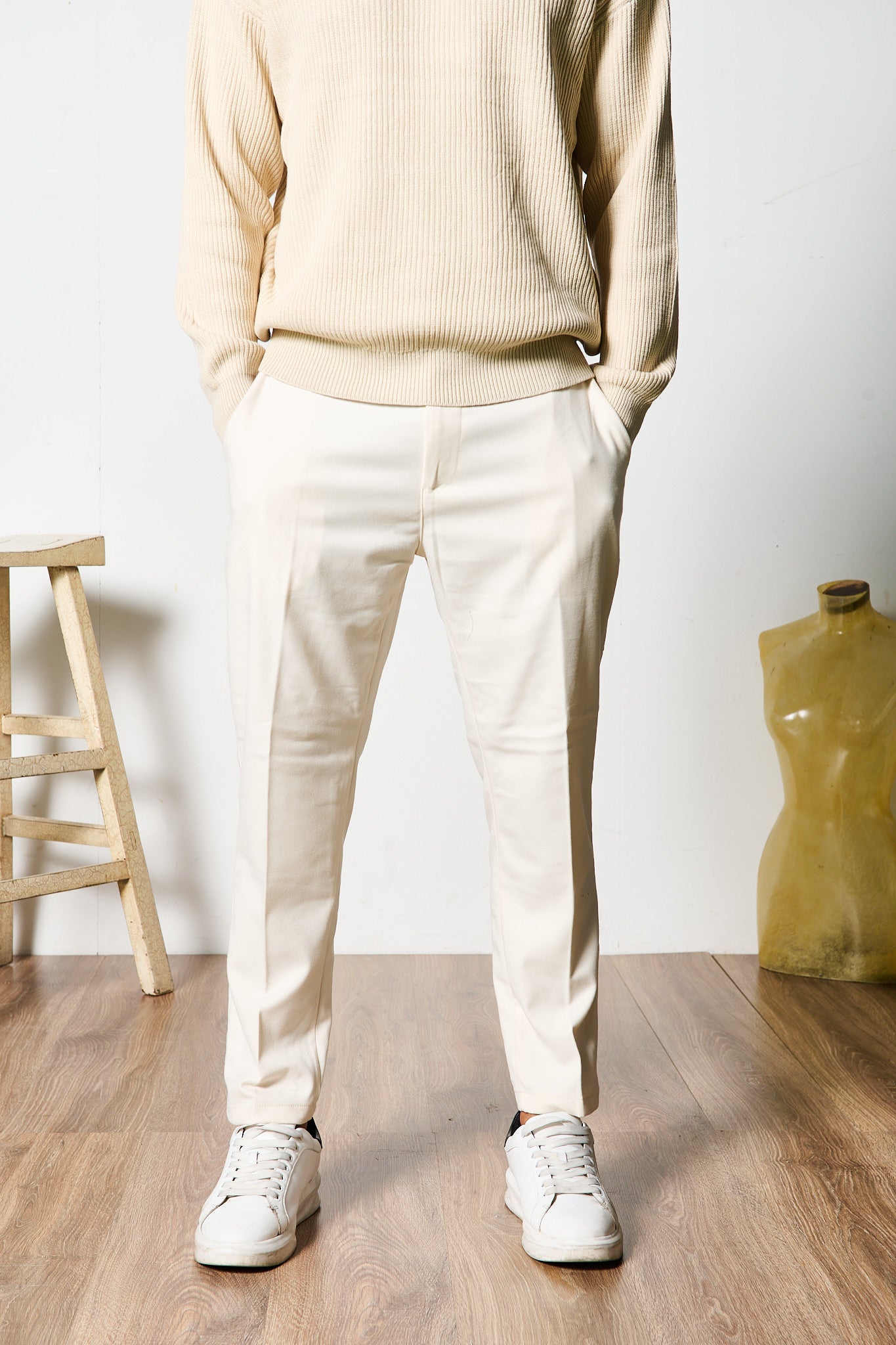 PANTALONE REGOULAR PANNA