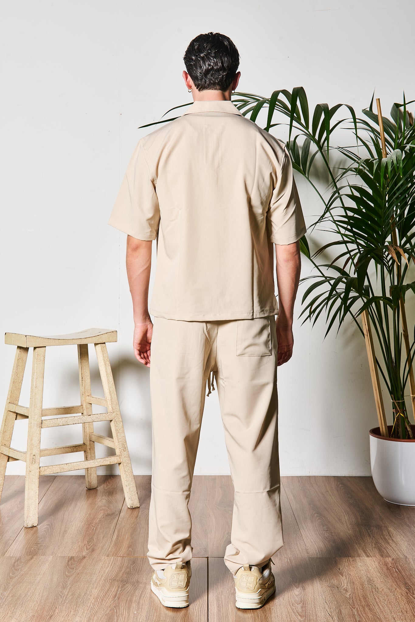 COMPLETO ZIP BEIGE