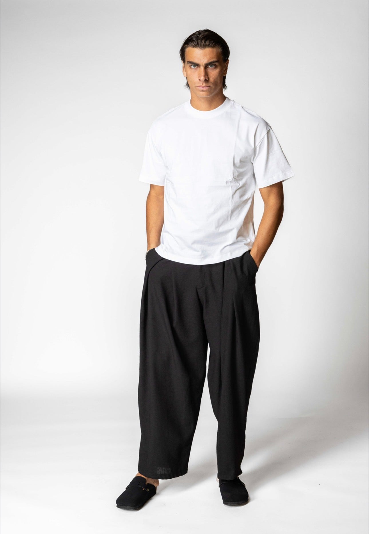 T-SHIRT WHITE MARFI SEMI-OVER