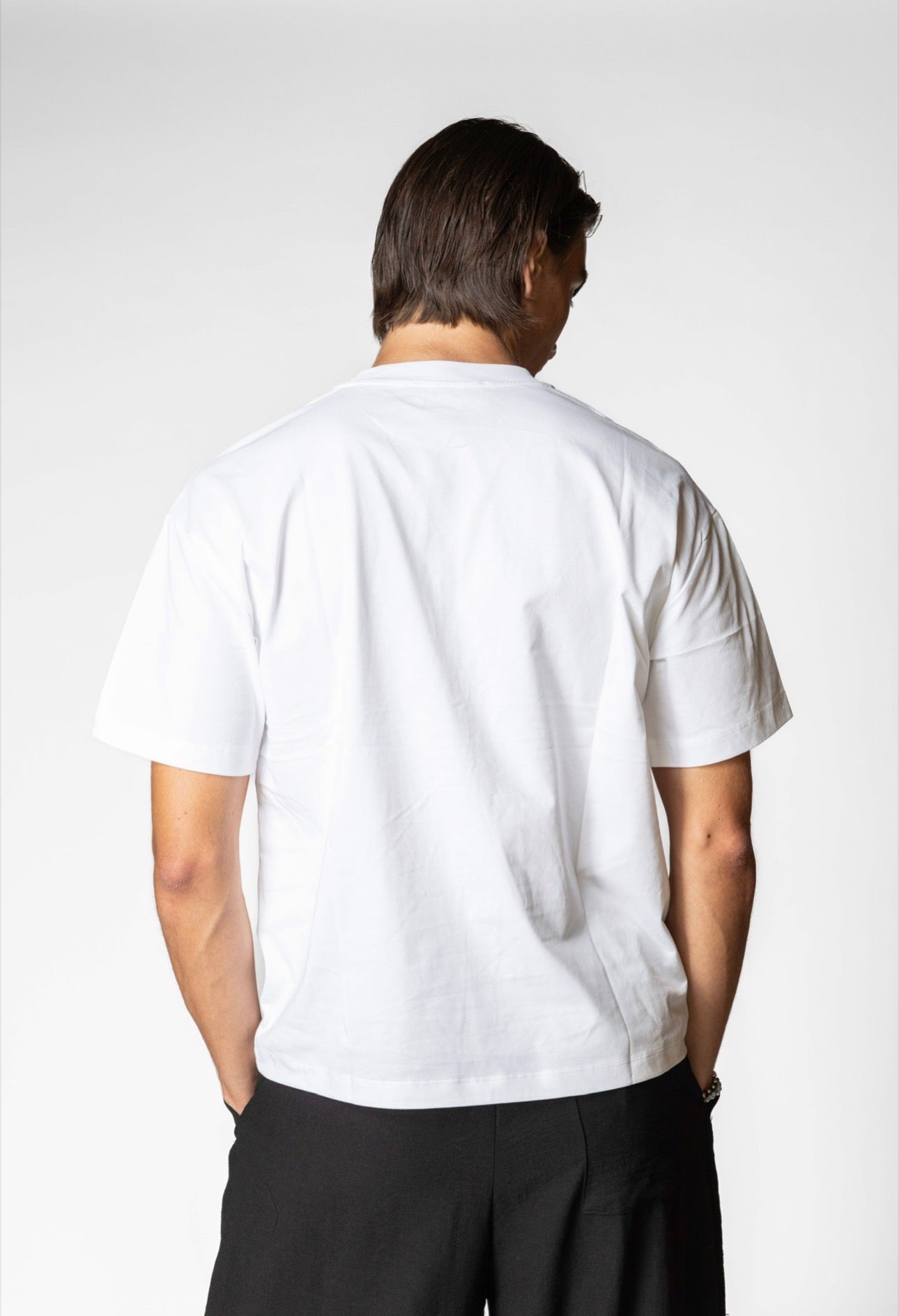 T-SHIRT WHITE MARFI SEMI-OVER