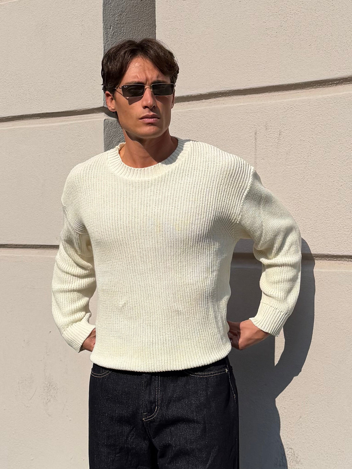 MAGLIONE CREMA