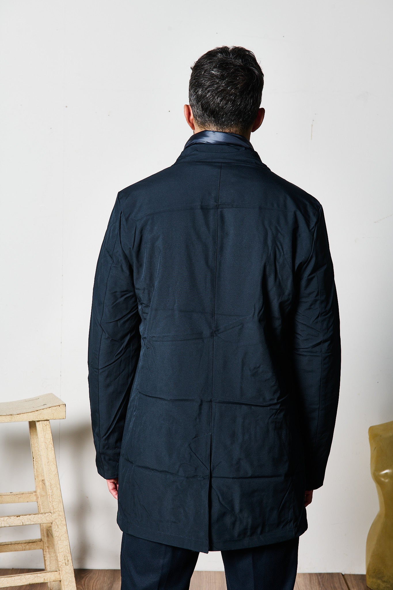 GIACCA IDROREPELLENTE BLU