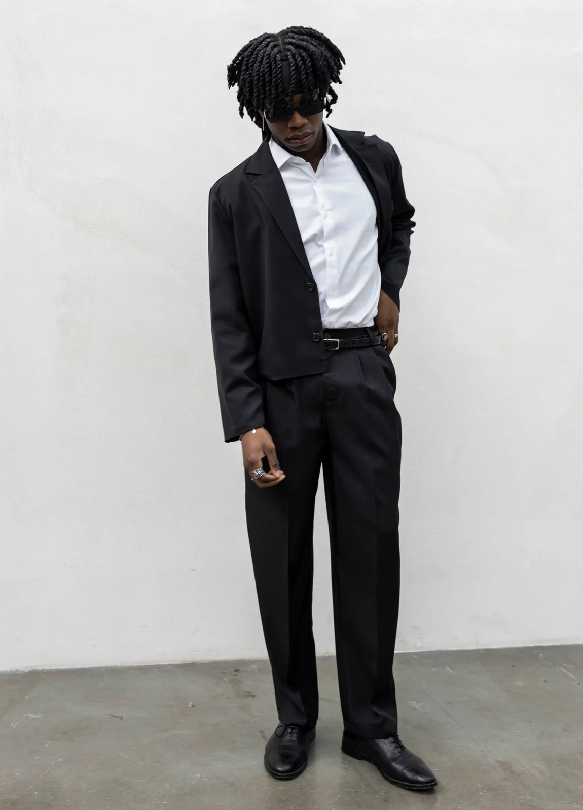 ABITO CROP VALENCIA NERO