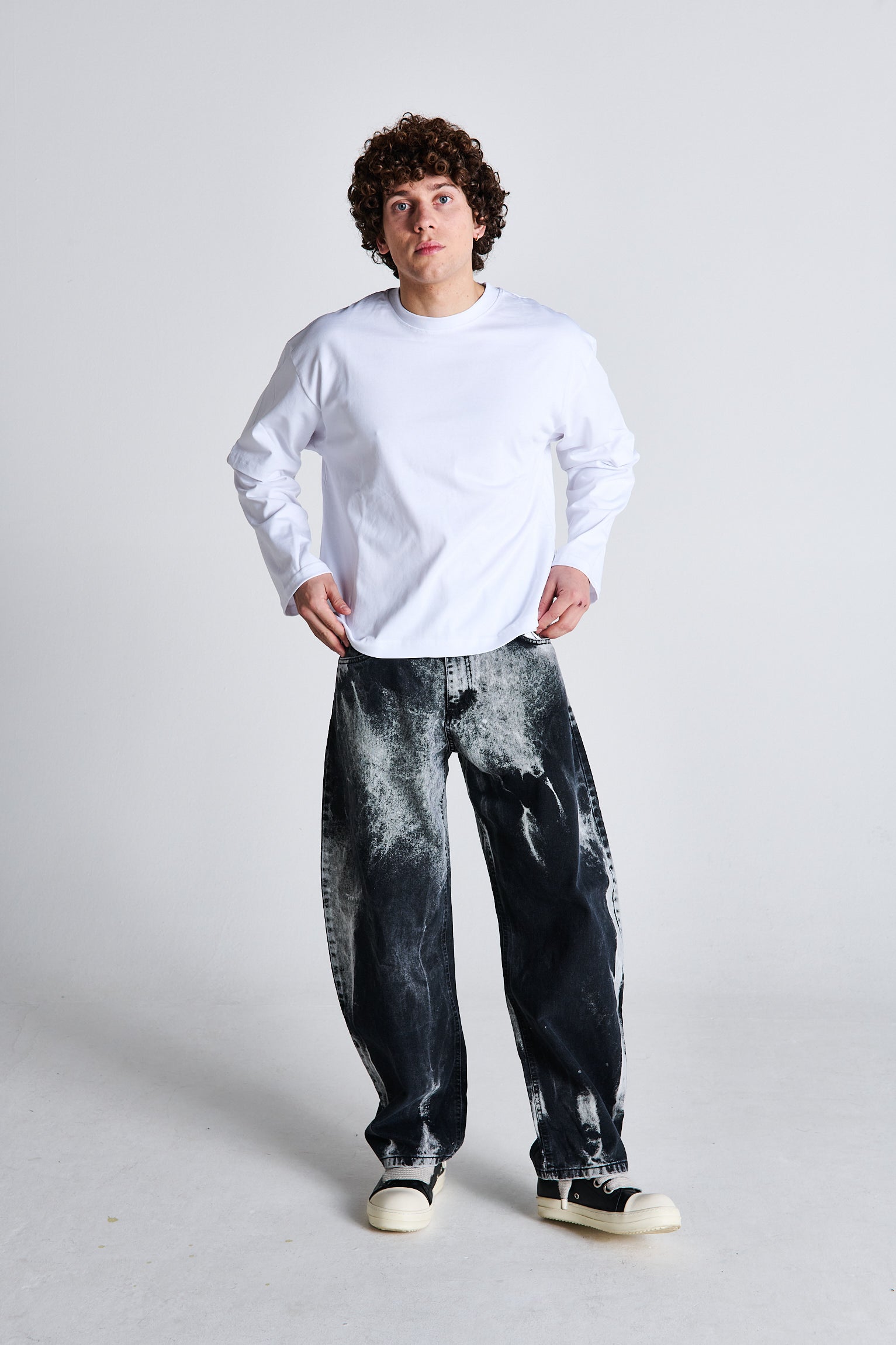 LONGSLEEVE DOUBLE BIANCA