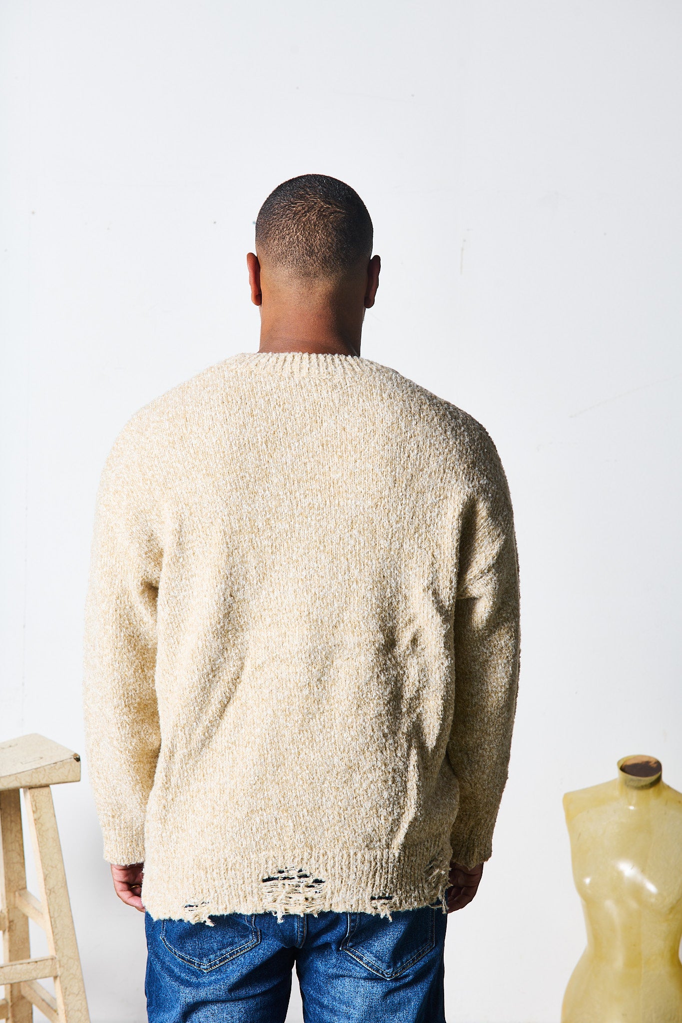 MAGLIONE OVER BEIGE