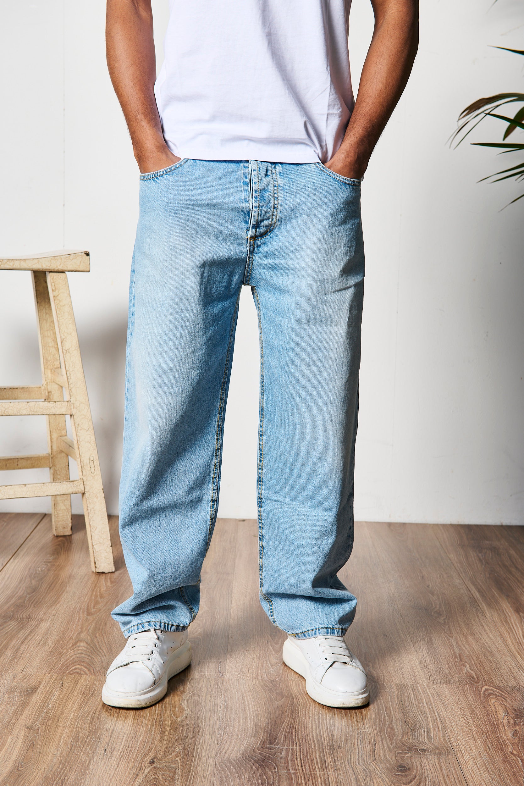 JEANS BAGGY LIGHT BLUE