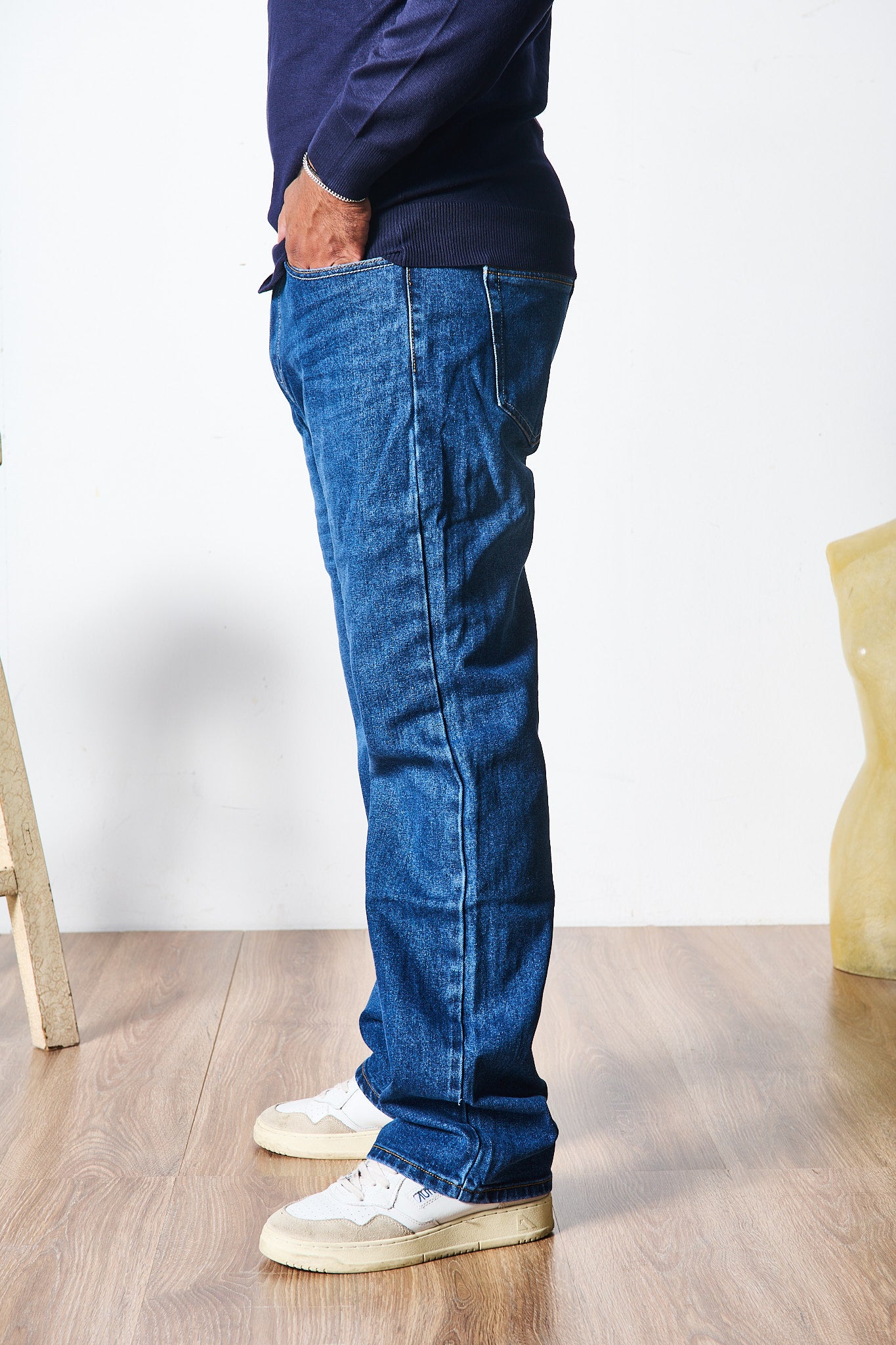 JEANS CLEANY BLUE