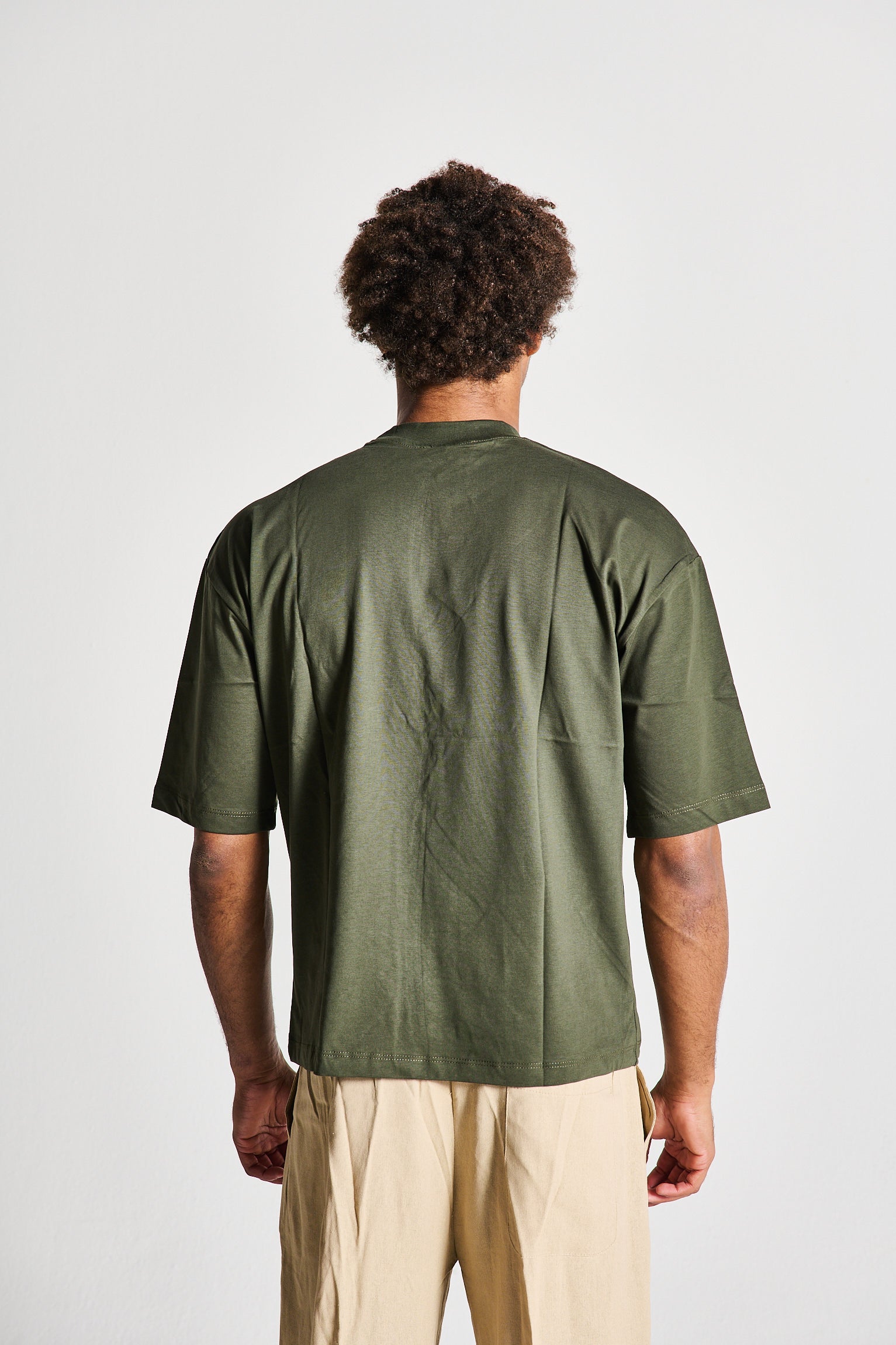 T-SHIRT CROP VERDE