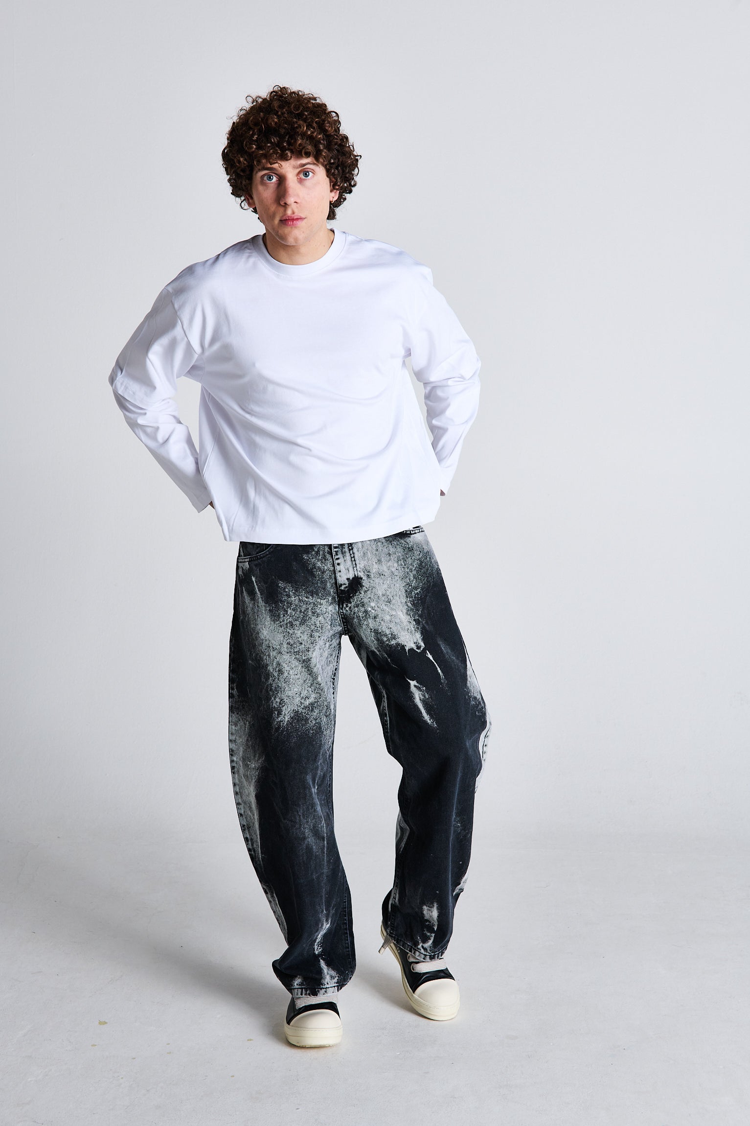 LONGSLEEVE DOUBLE BIANCA