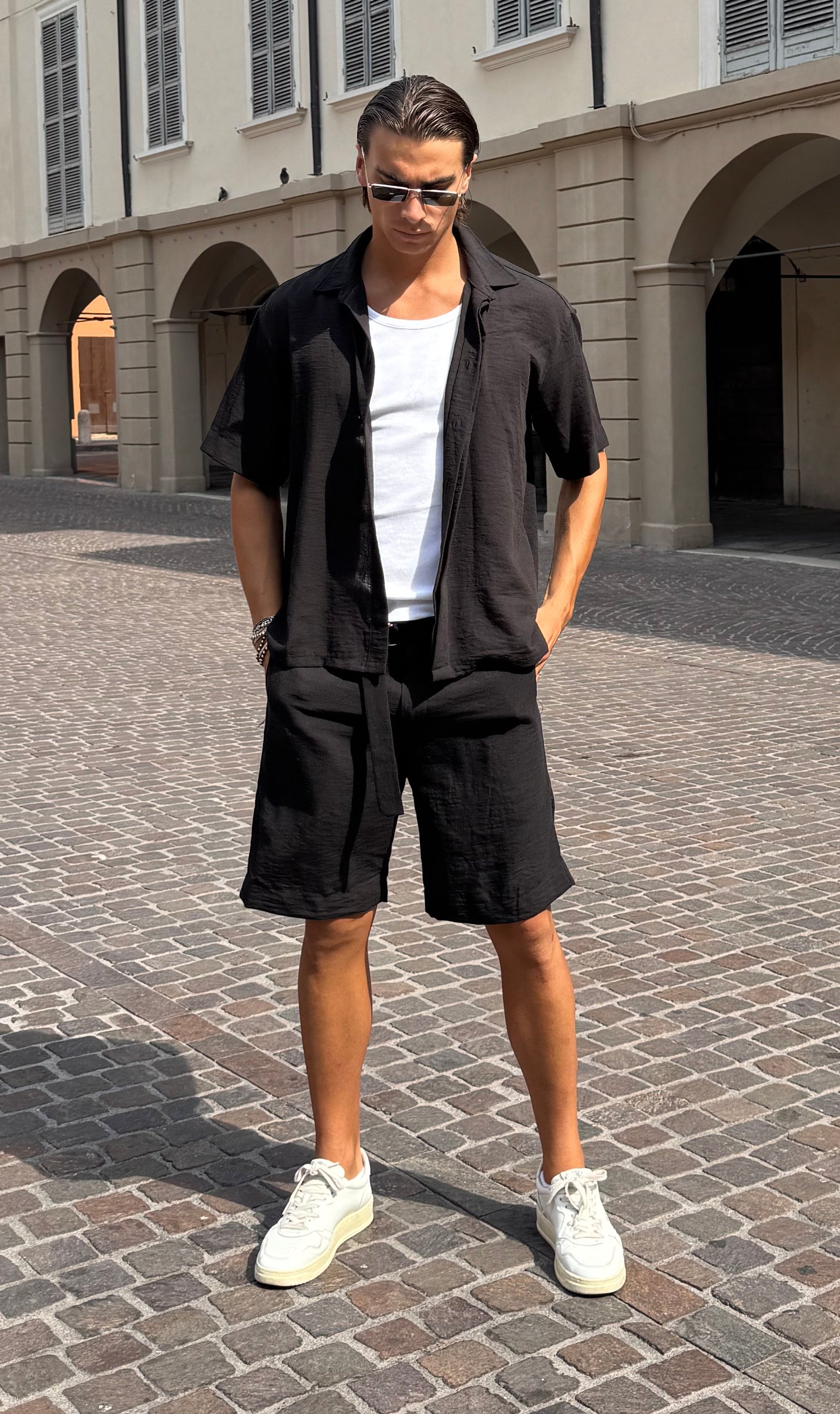 CORDSET PANAREA LINO NERO