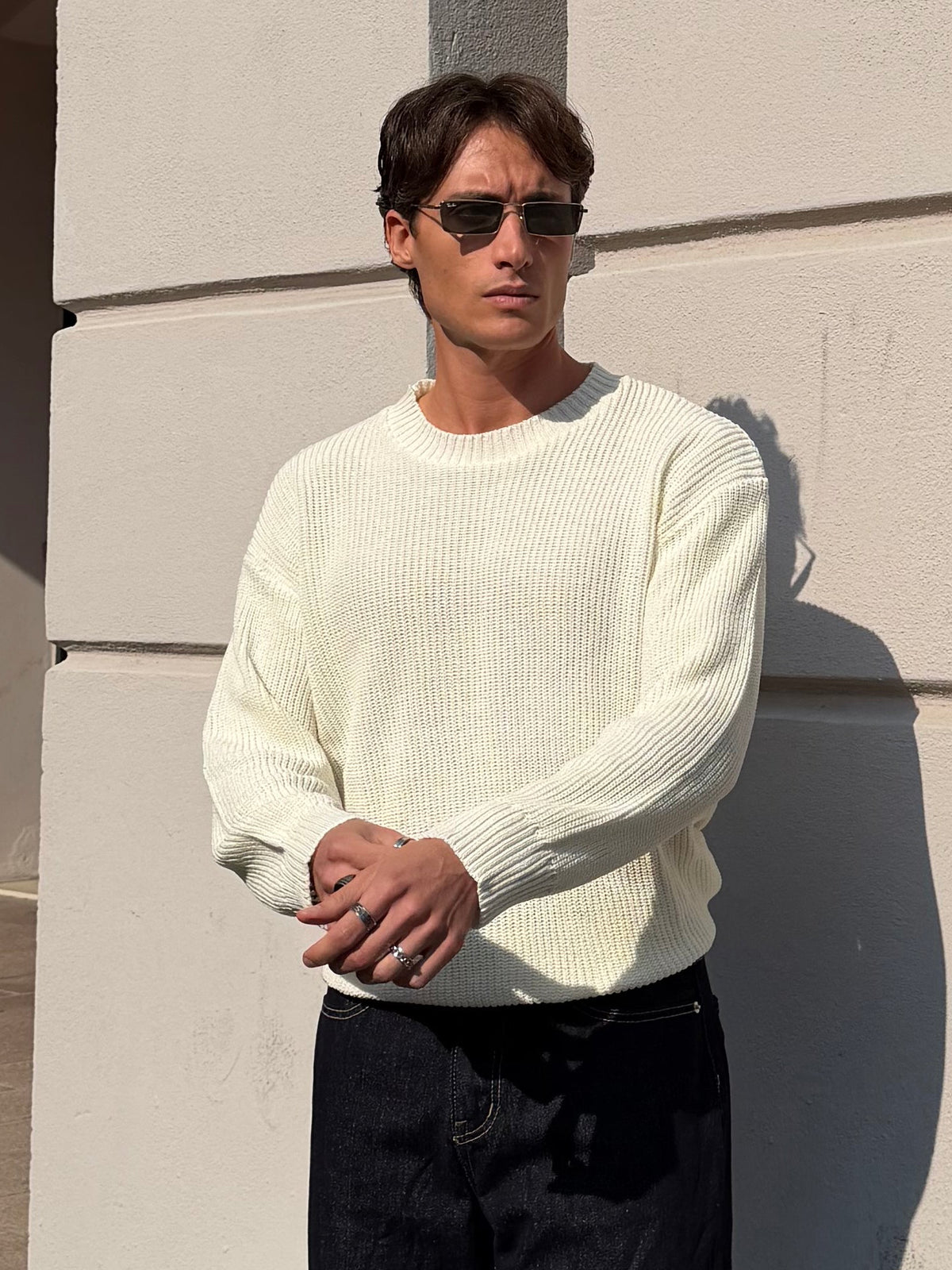 MAGLIONE CREMA