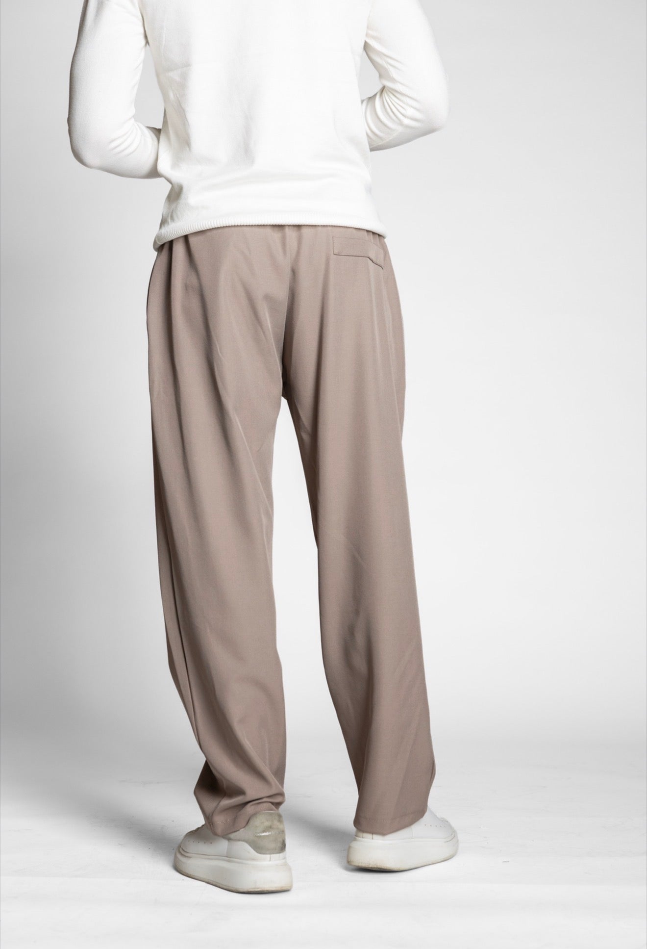 PANTALONE PALAZZO BEIGE