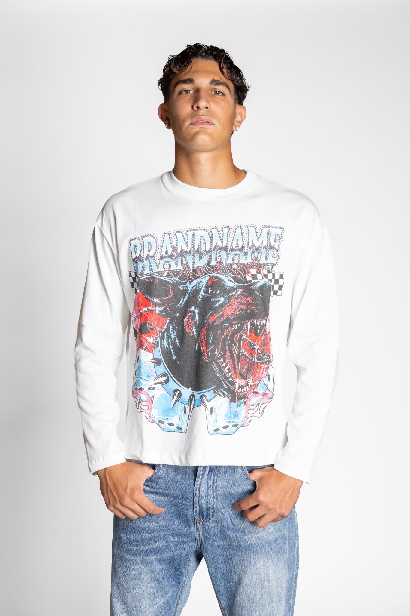 LONGSLEEVE FANTASIA BIANCA