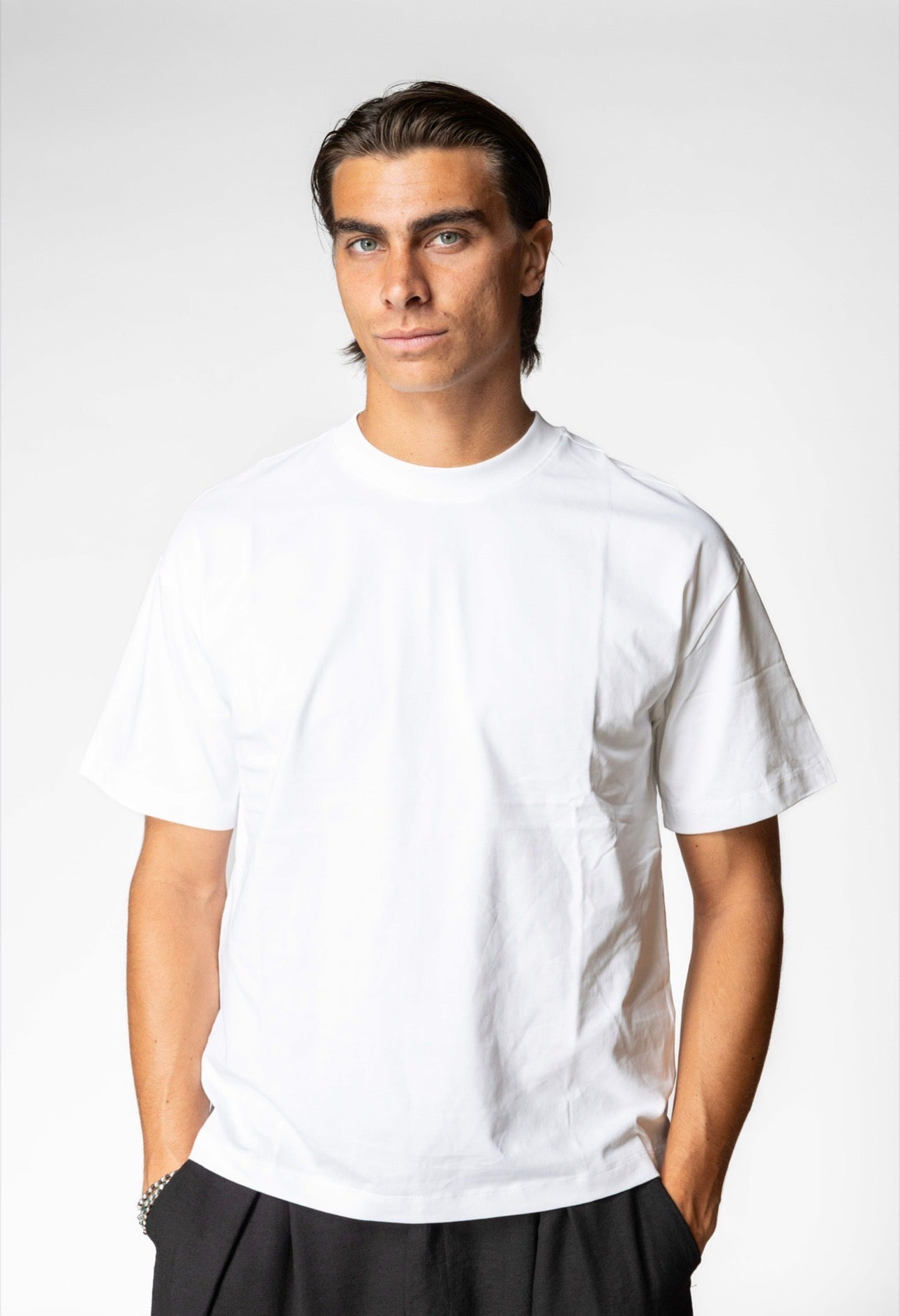 T-SHIRT WHITE MARFI SEMI-OVER