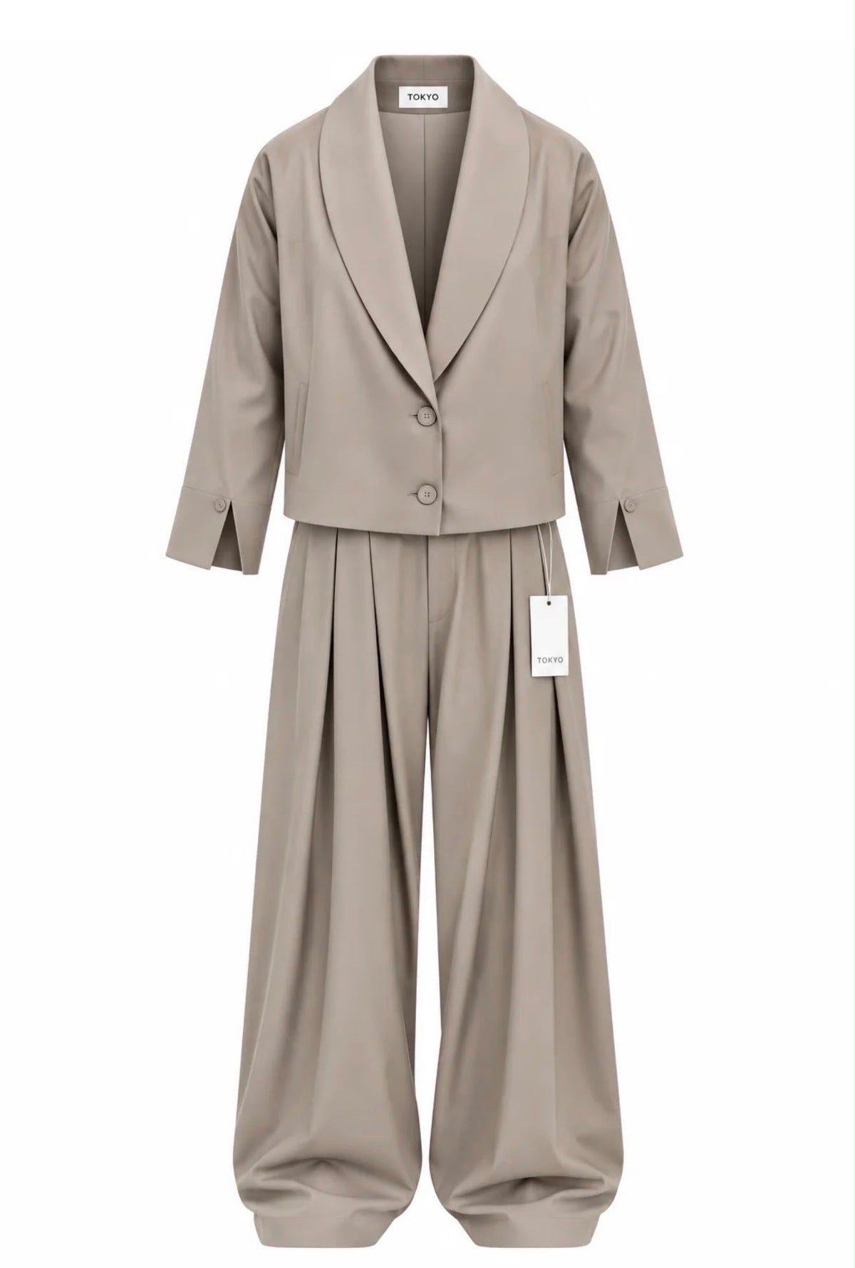 COMPLETO PENCES ELEGANTE BEIGE