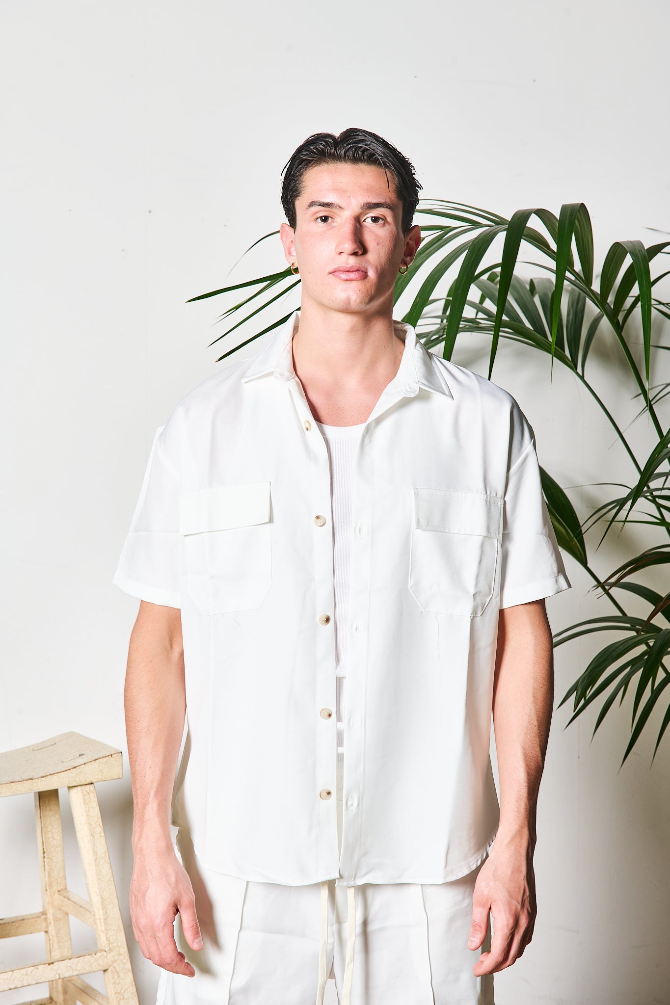 COMPLETO REBEL BERMUDA WHITE