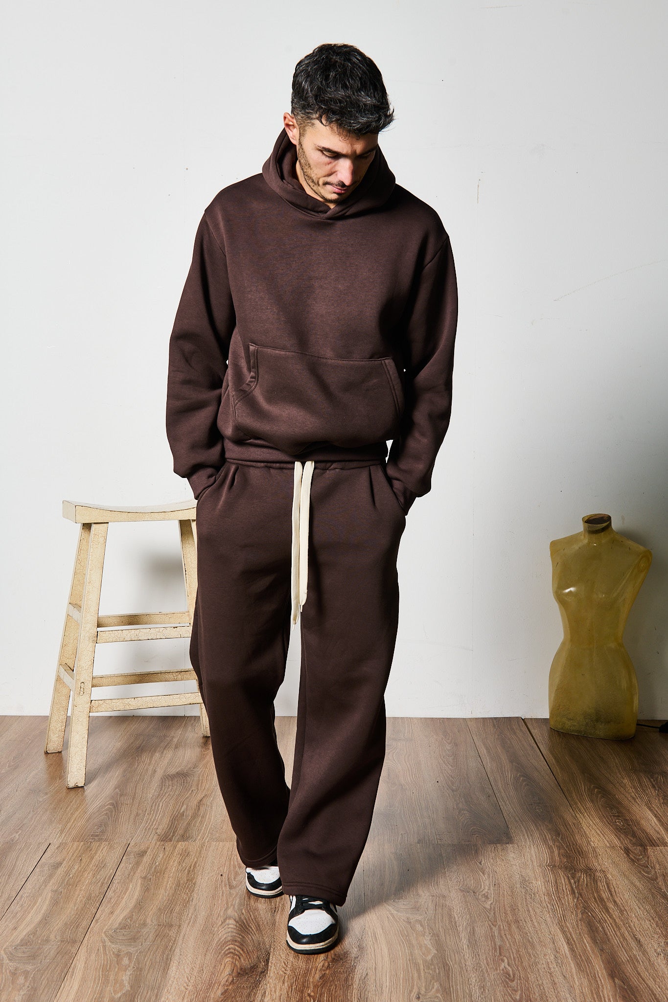 COMPLETO TUTA BOXY MORO