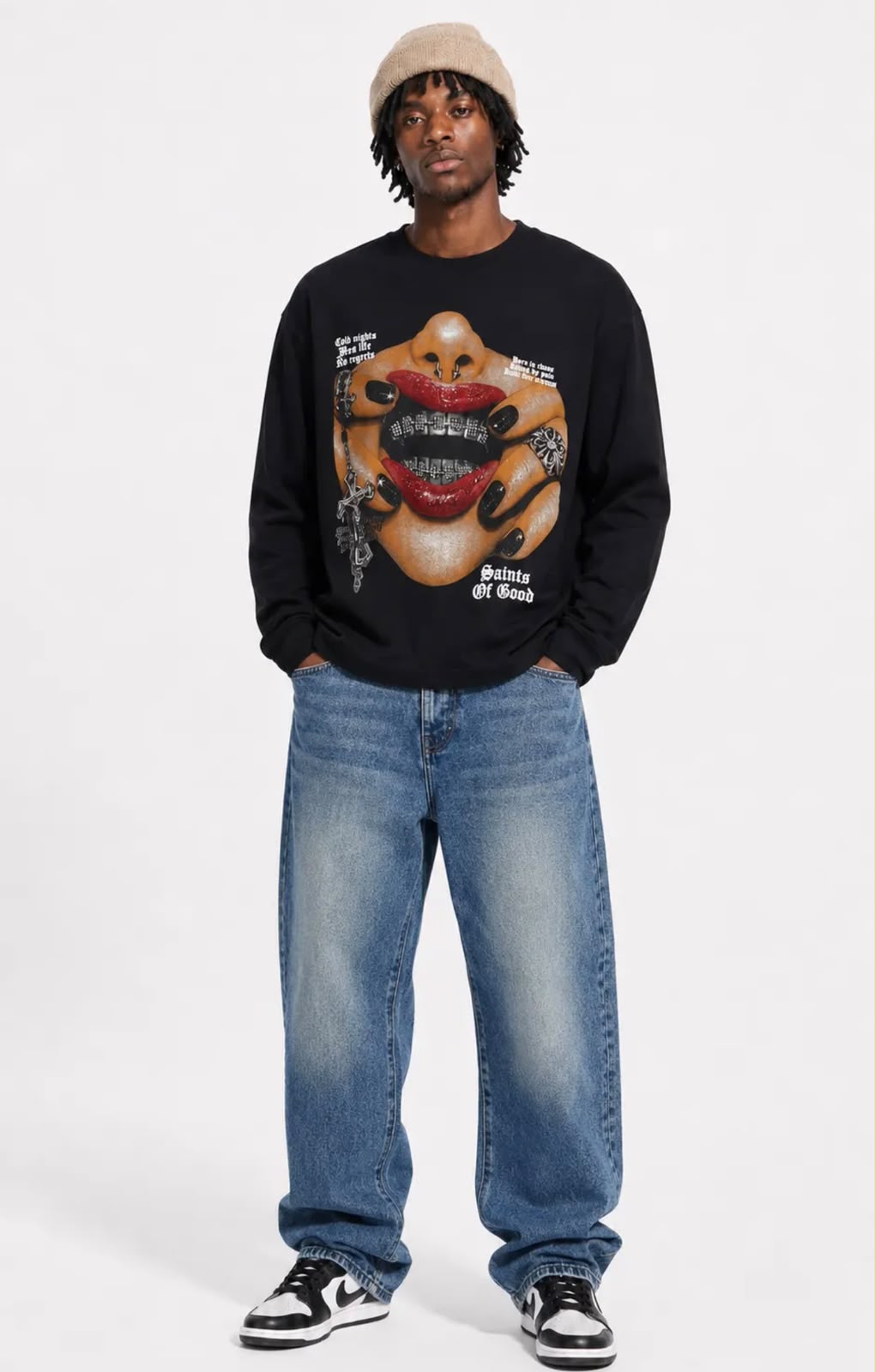 LONGSLEEVE MOUTH NERA