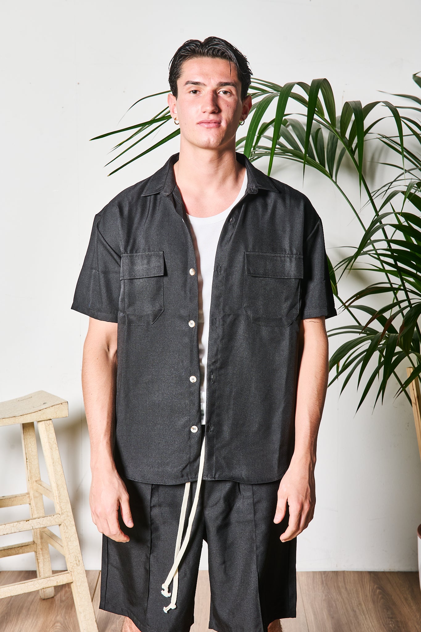 COMPLETO REBEL BERMUDA BLACK