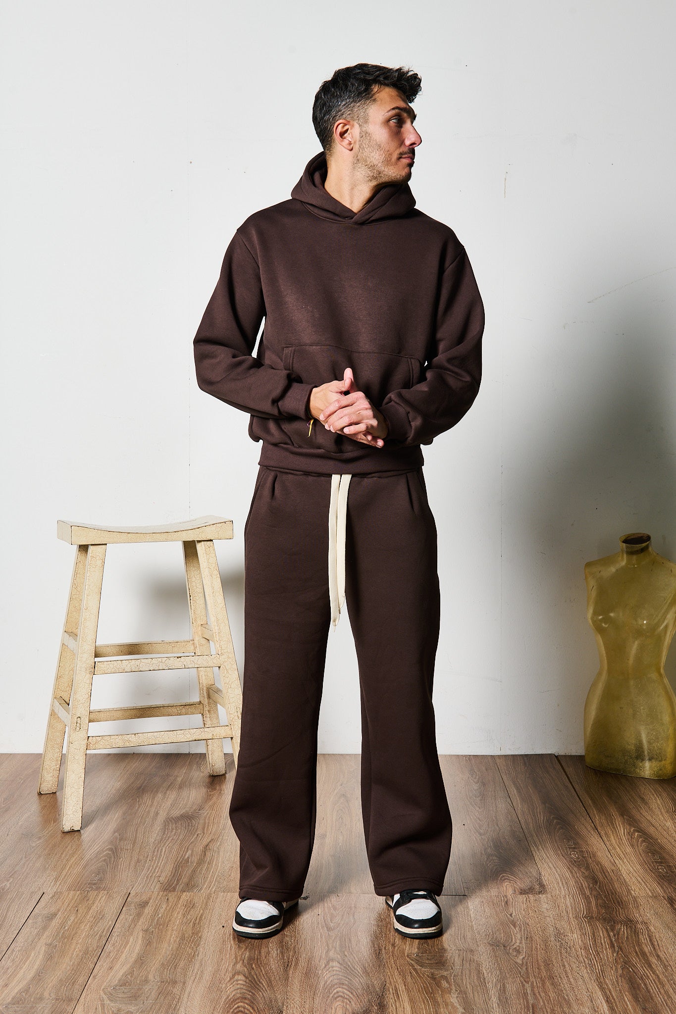 COMPLETO TUTA BOXY MORO