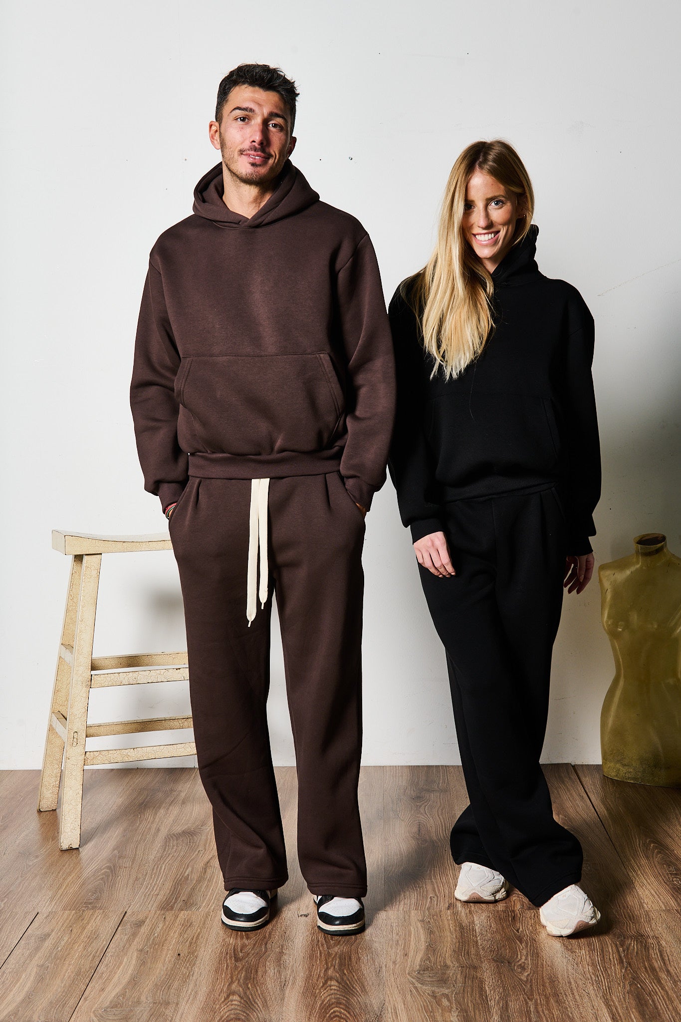 COMPLETO TUTA BOXY MORO