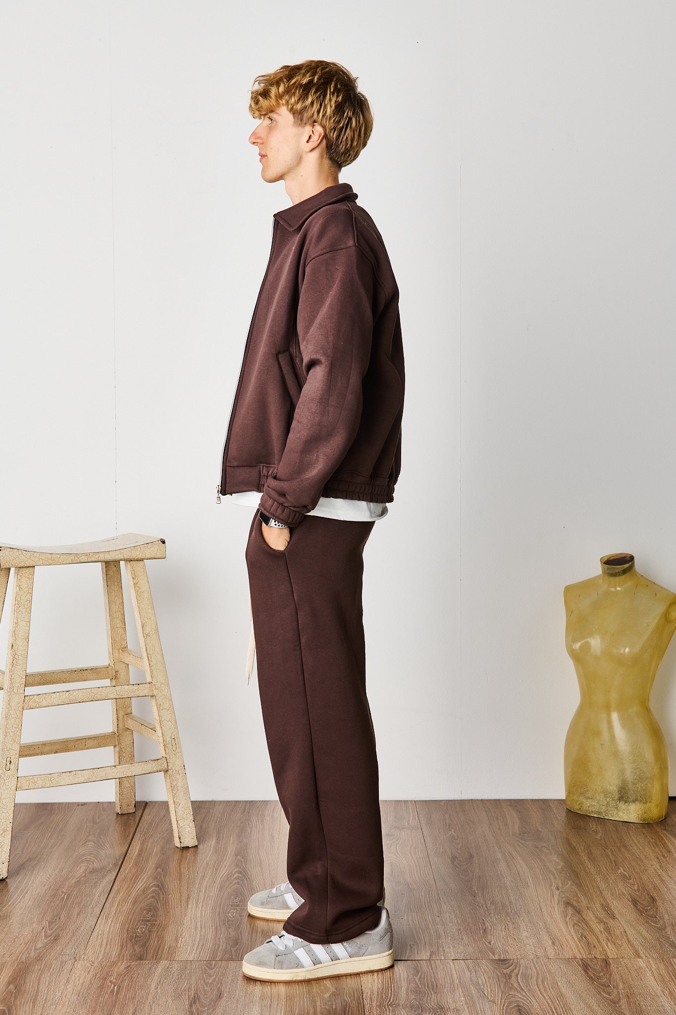 COMPLETO TUTA BROWN MILANO