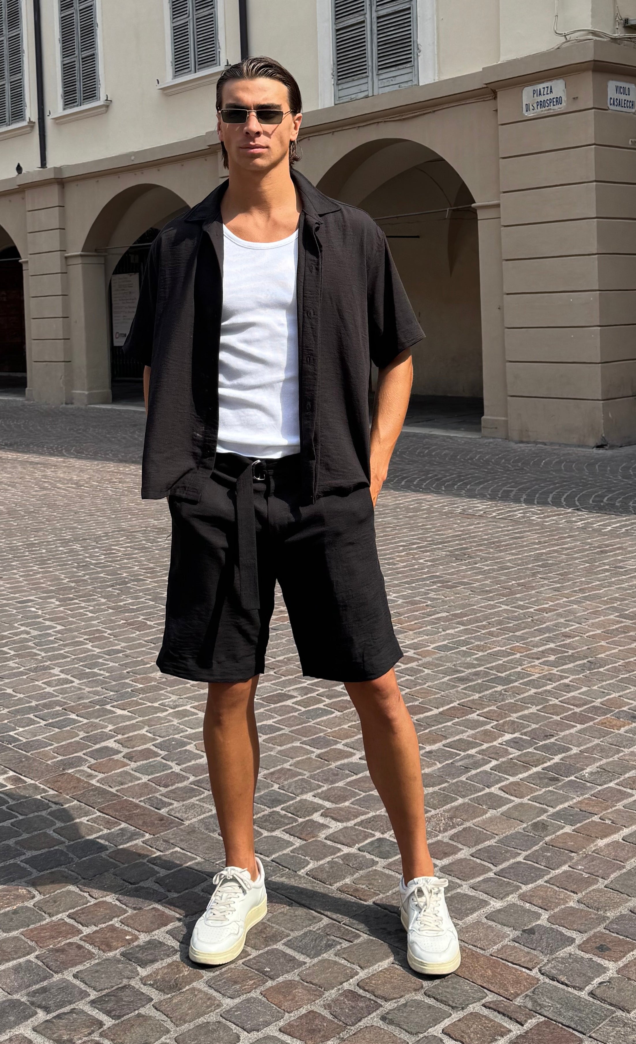 CORDSET PANAREA LINO NERO
