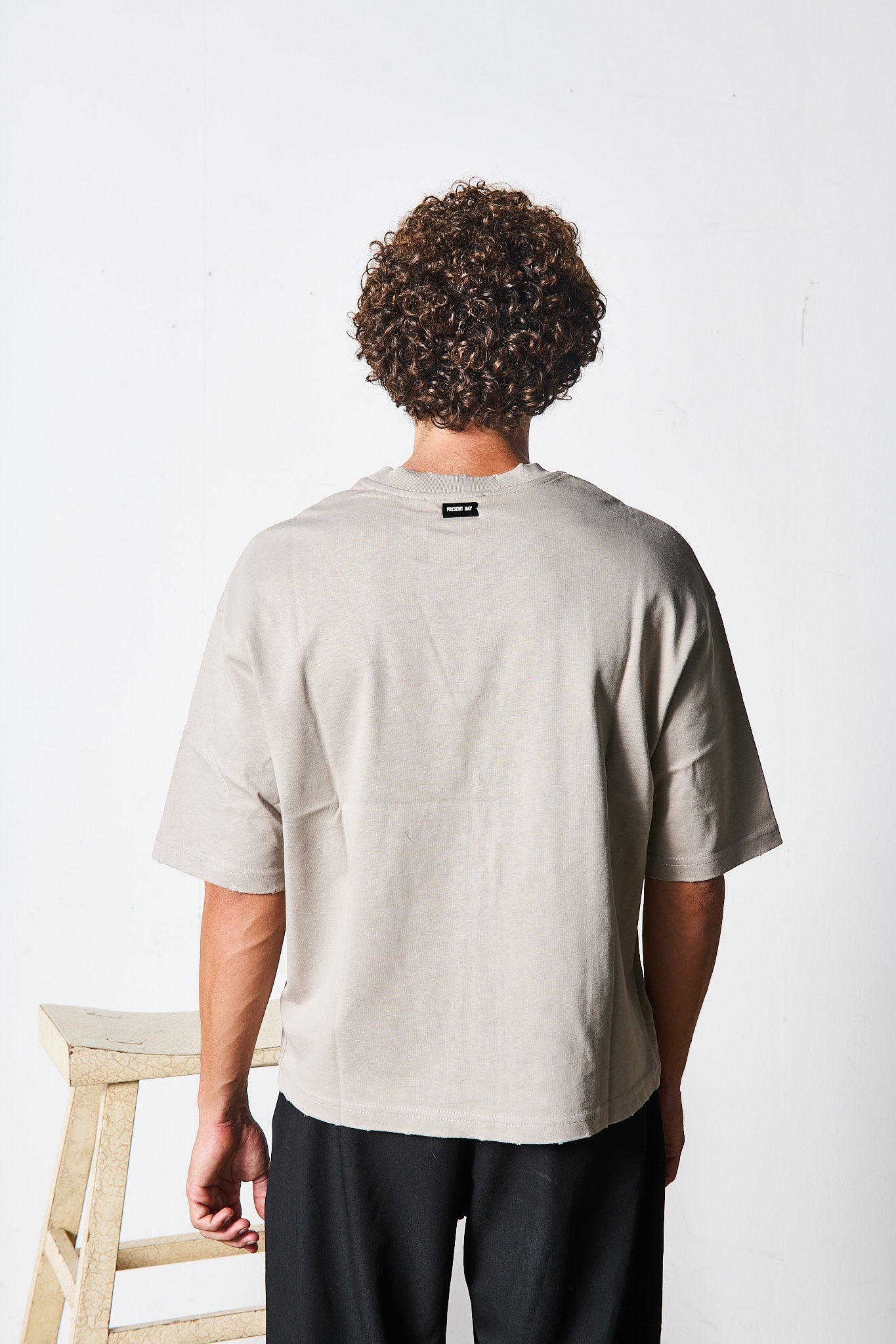 T-SHIRT CROP BEIGE