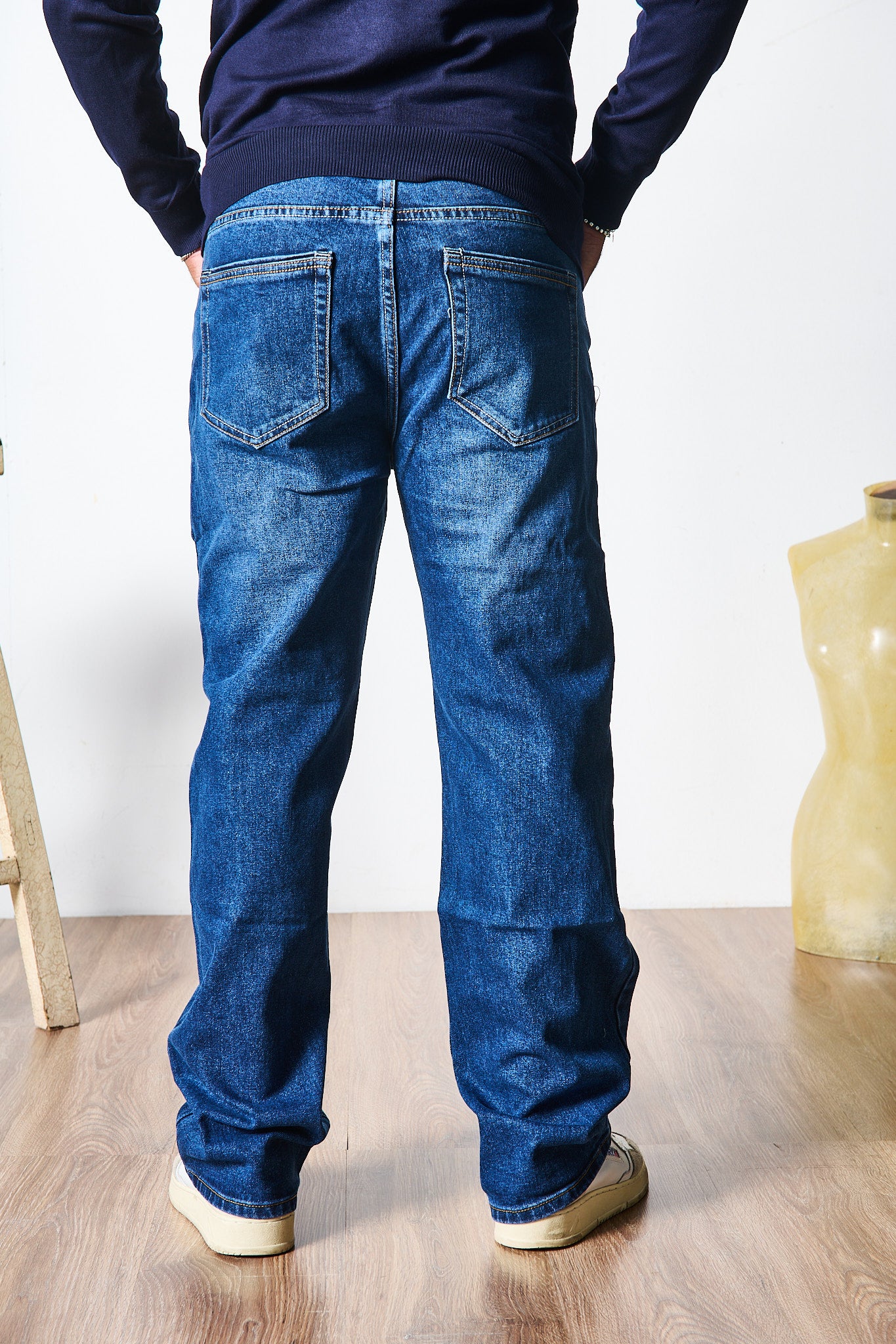 JEANS CLEANY BLUE