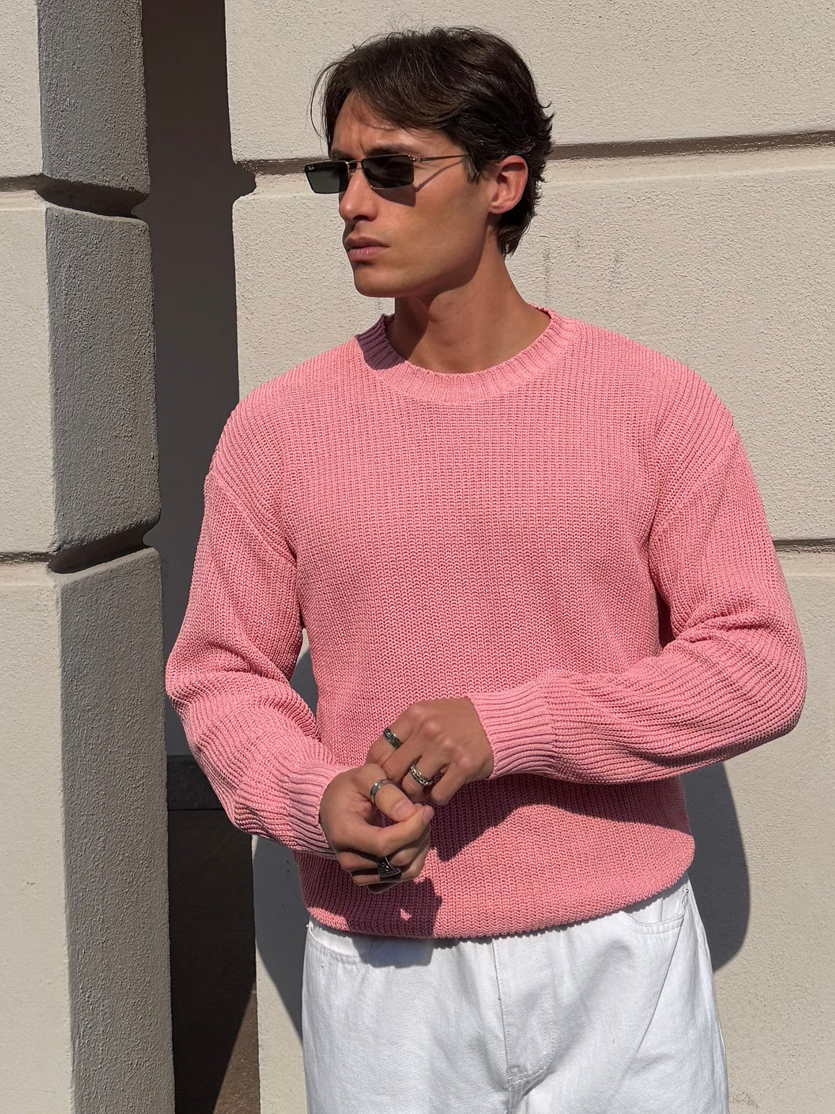 MAGLIONE ROSA