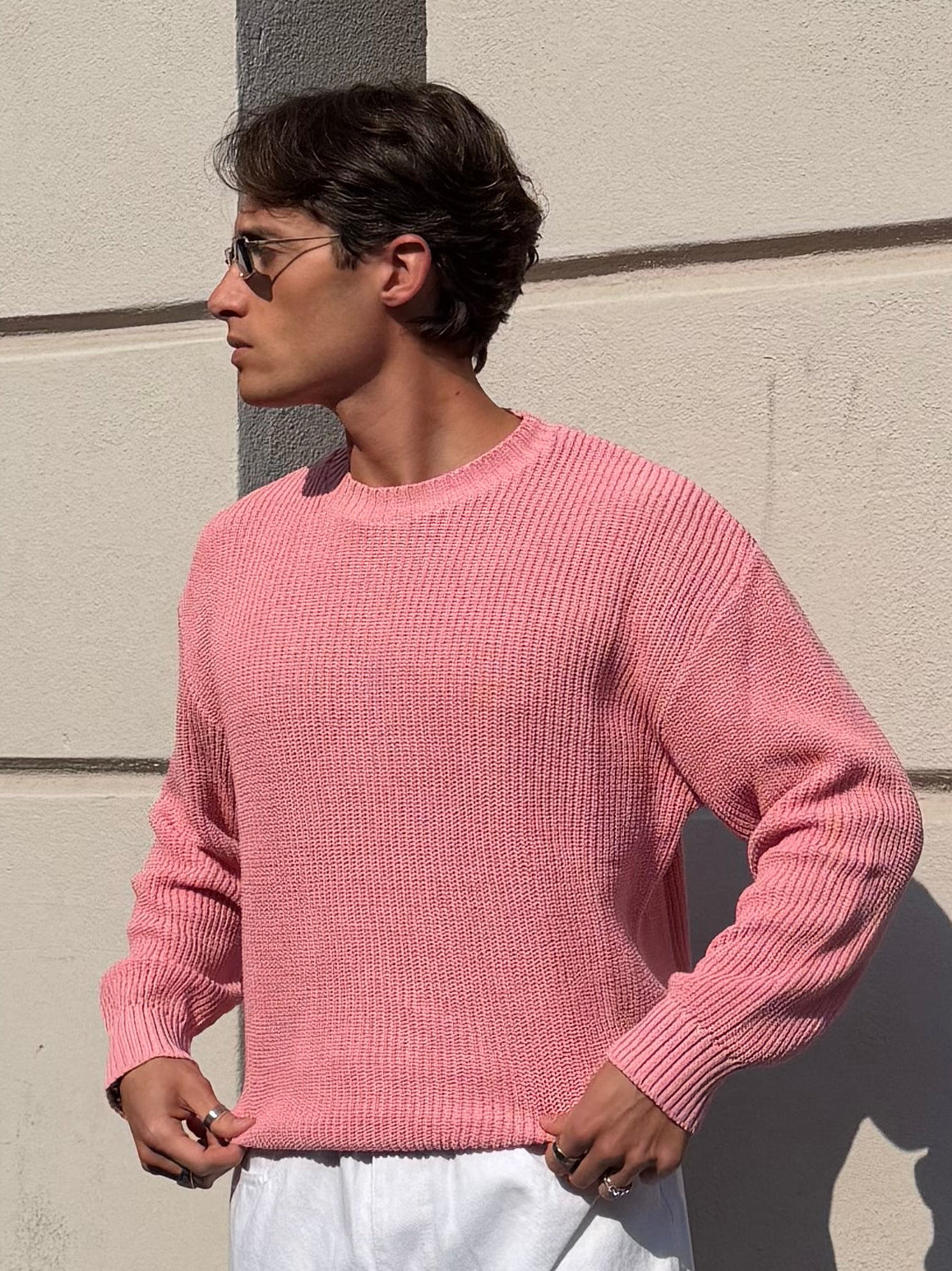 MAGLIONE ROSA