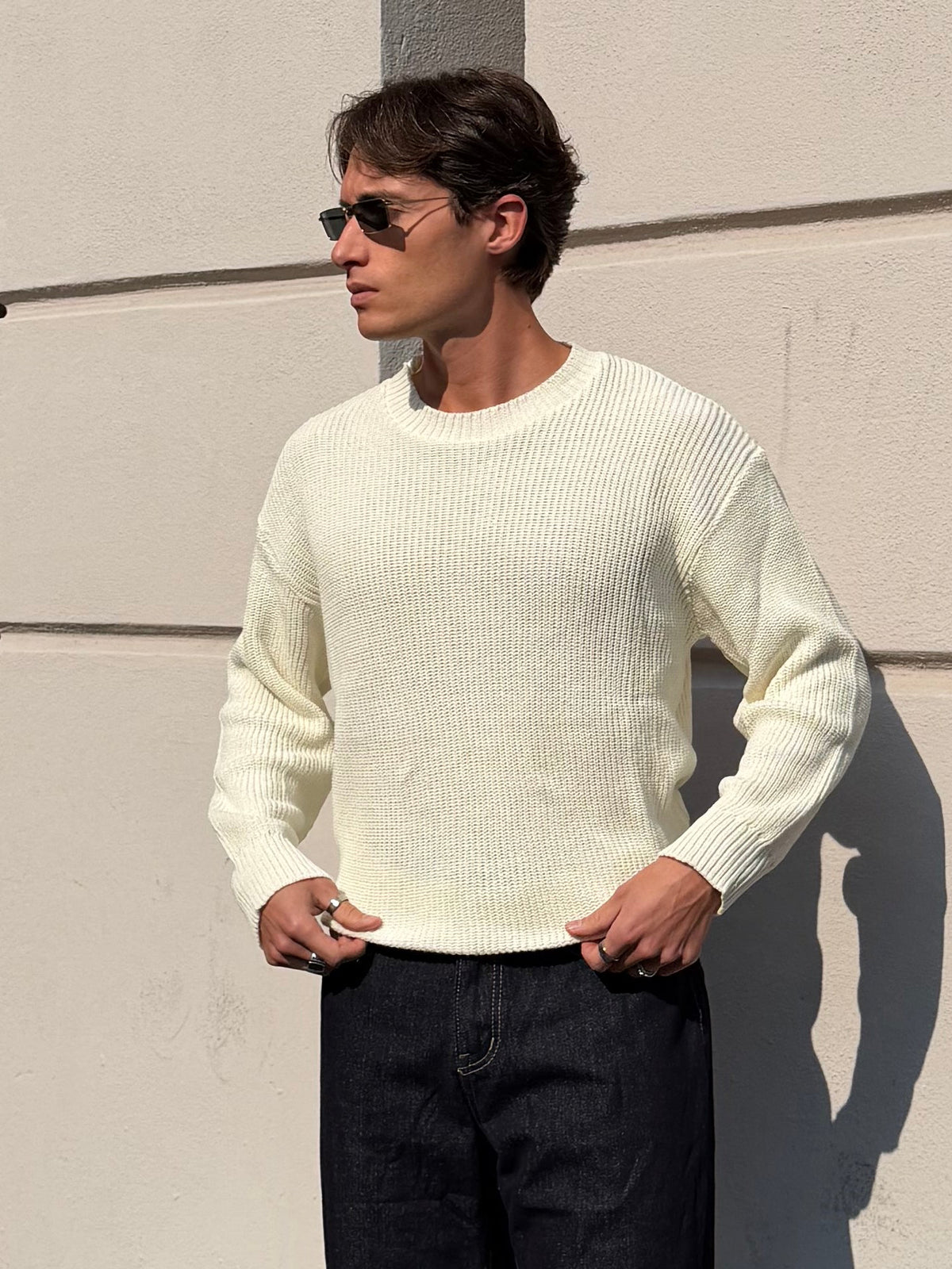 MAGLIONE CREMA