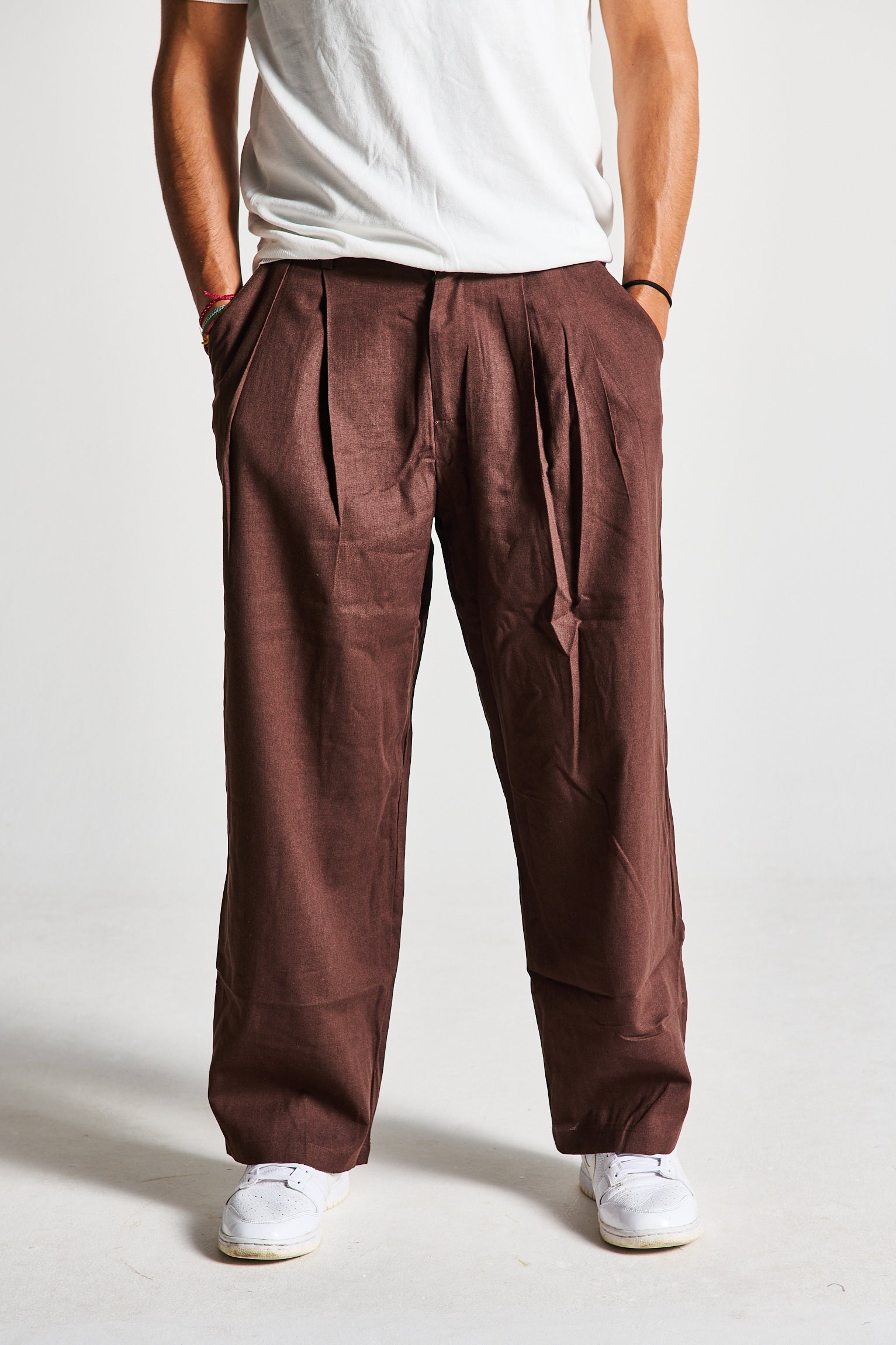 PANTALONE PENCES MISTO LINO MORO