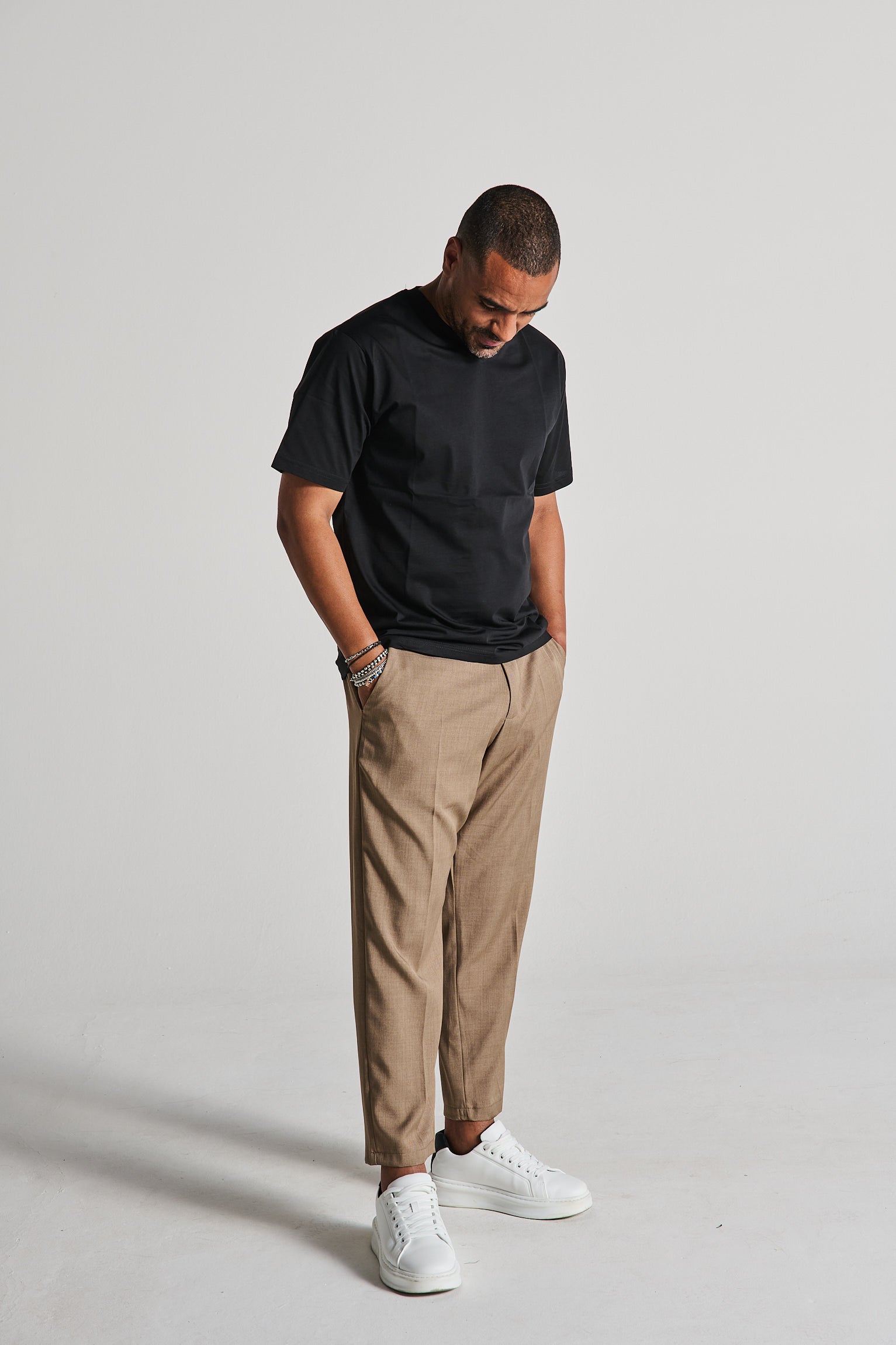 PANTALONE CHINO BEIGE SCURO