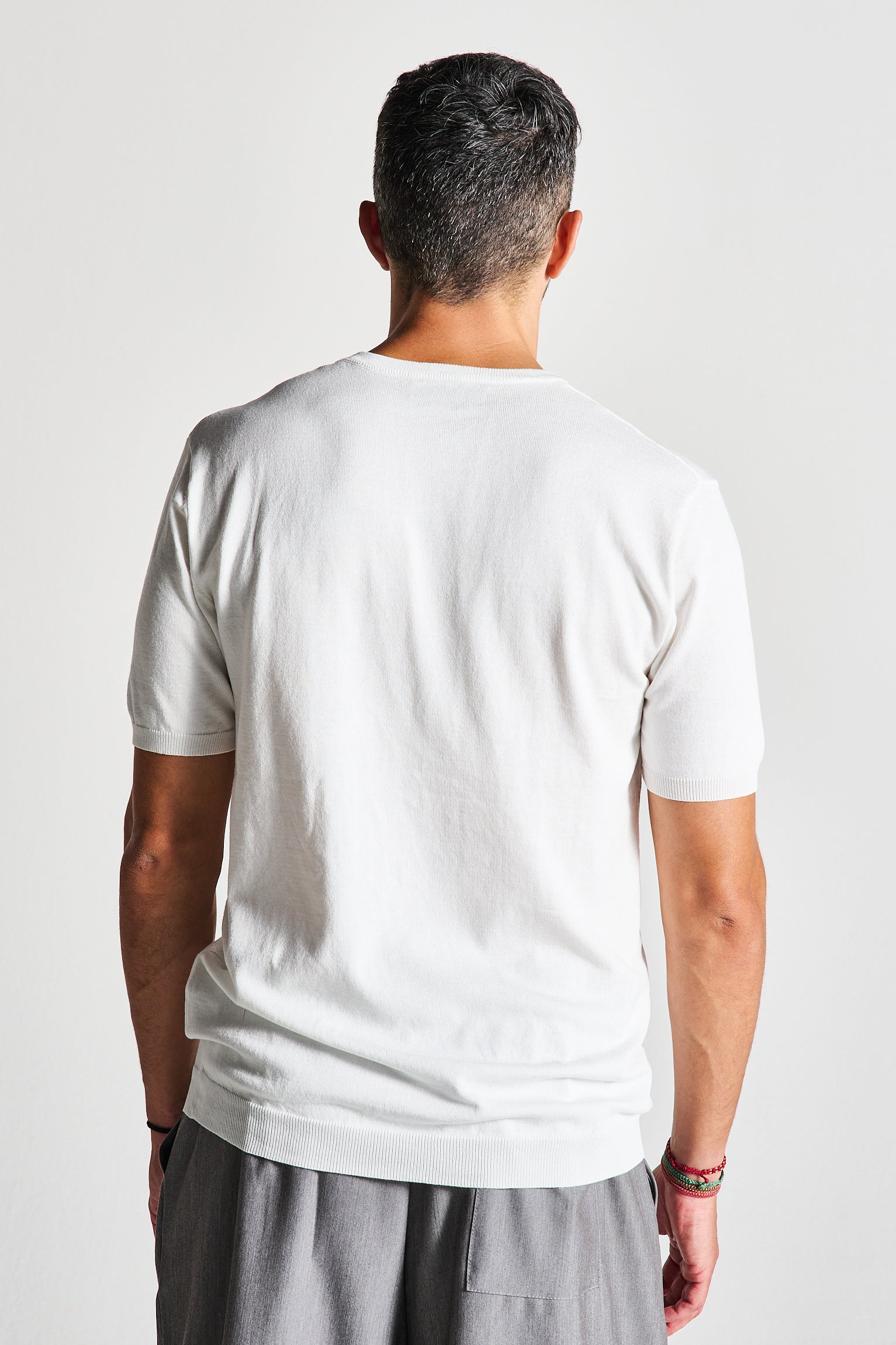 T-SHIRT IN FILO BIANCA