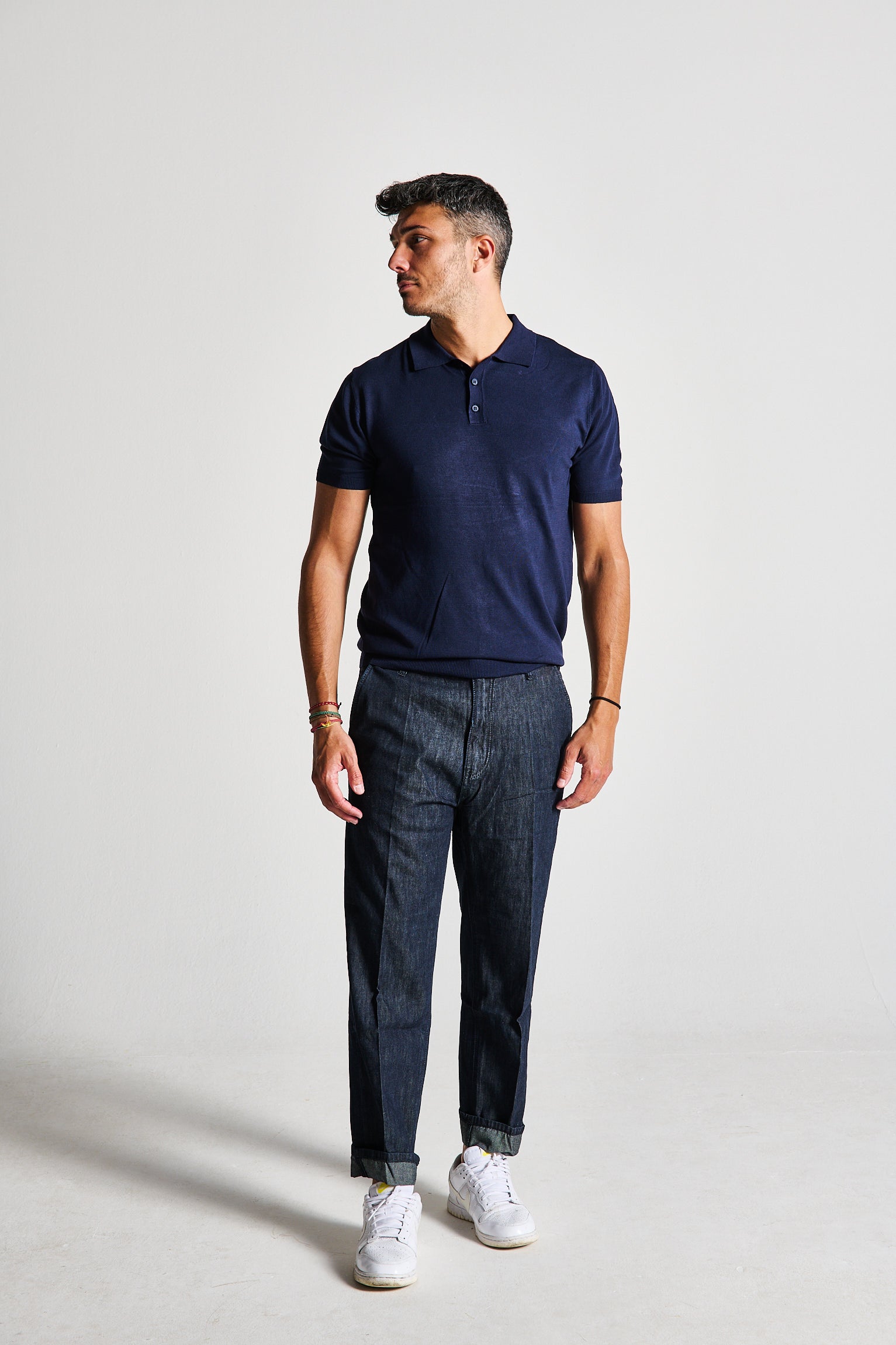 POLO FILO BLU
