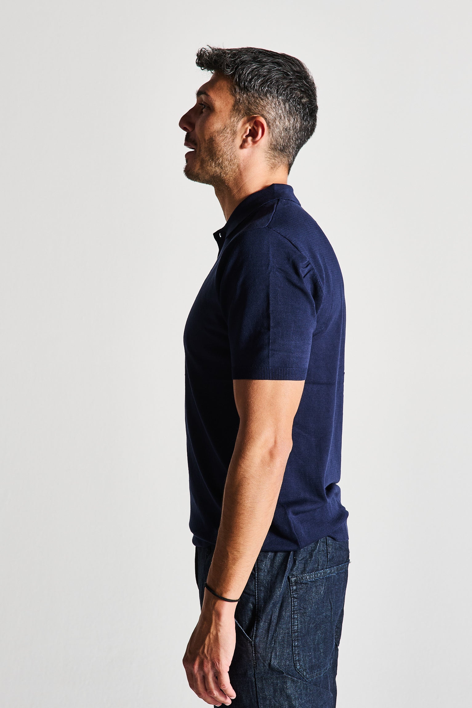 POLO FILO BLU