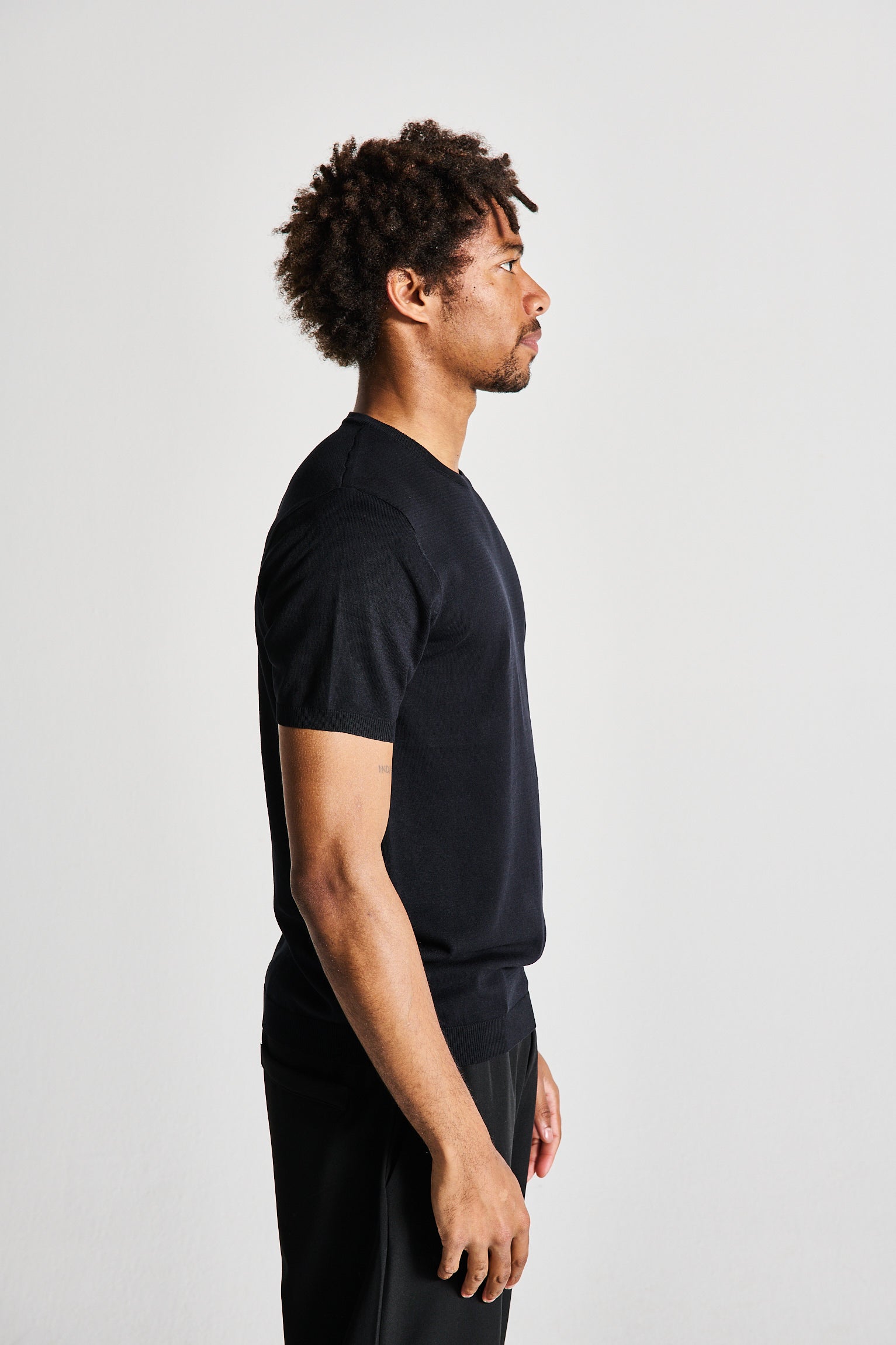 T-SHIRT FILO NERA