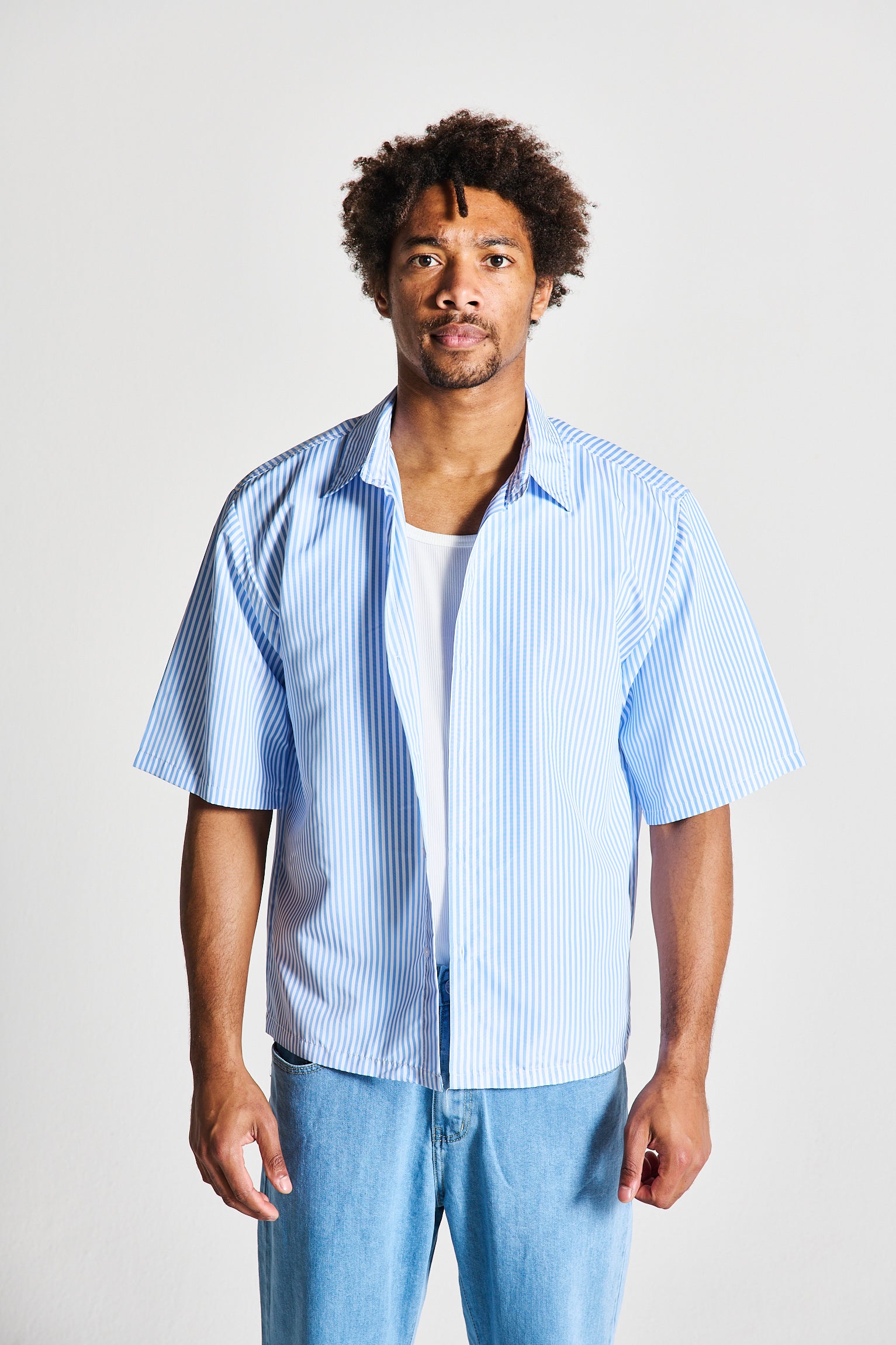 CAMICIA SANTORINI MEZZA MANICA