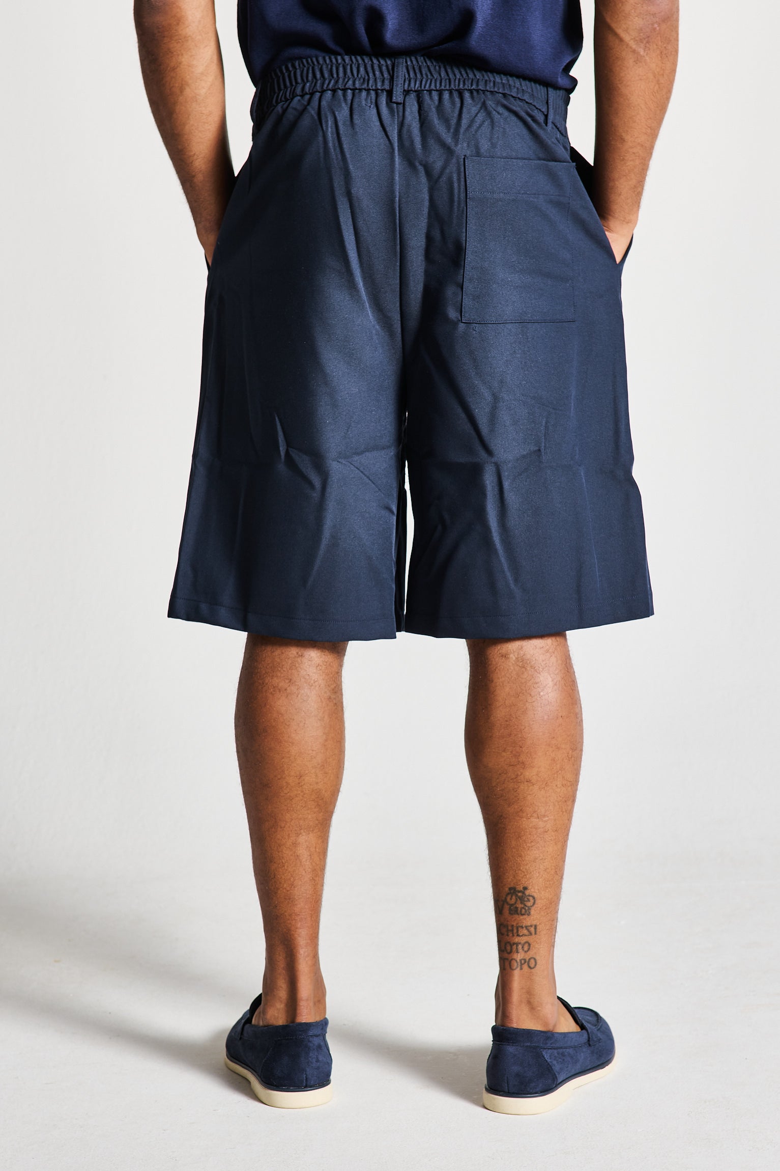 BERMUDA ELEGANTE BLU