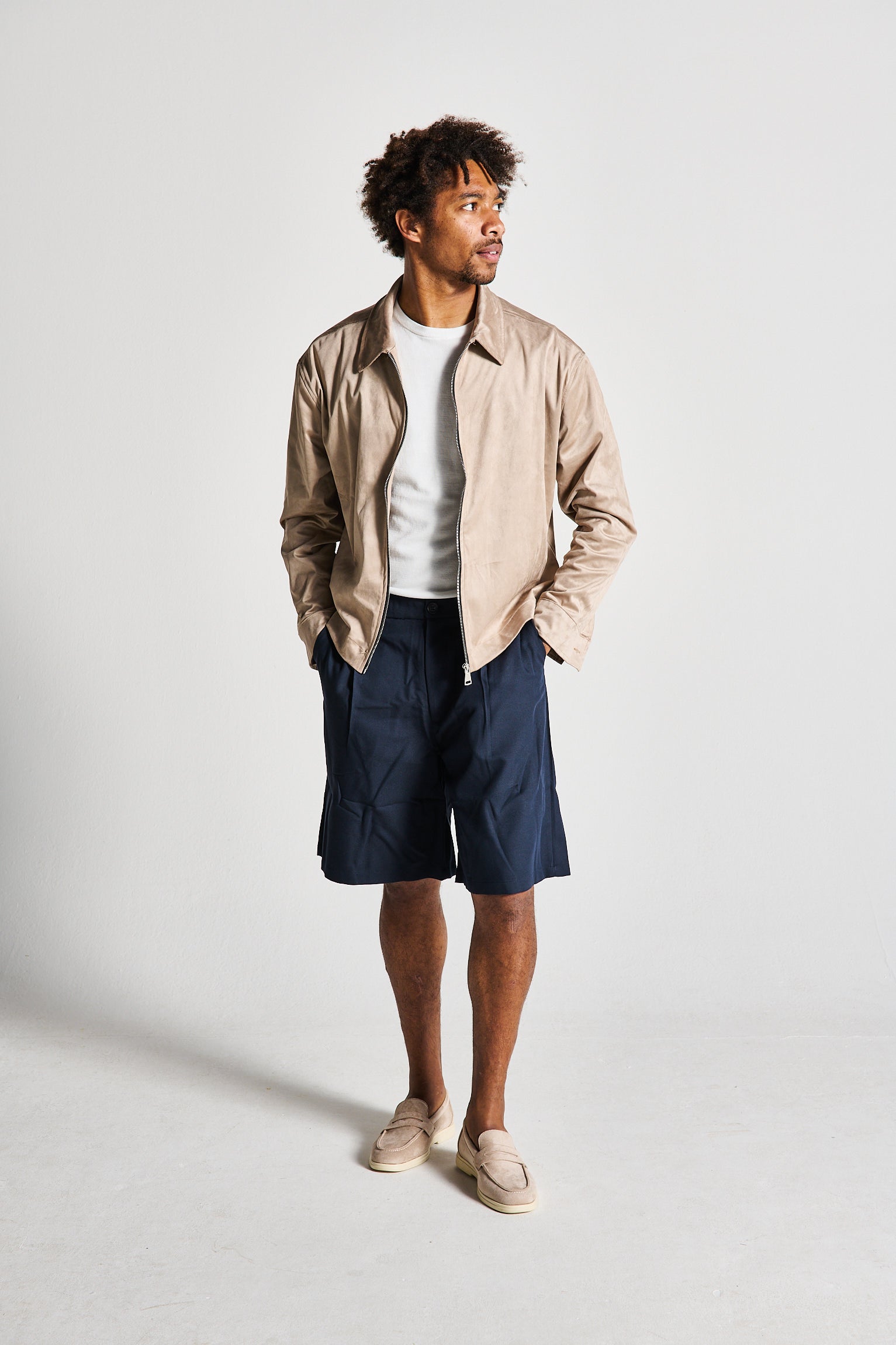 BERMUDA ELEGANTE BLU