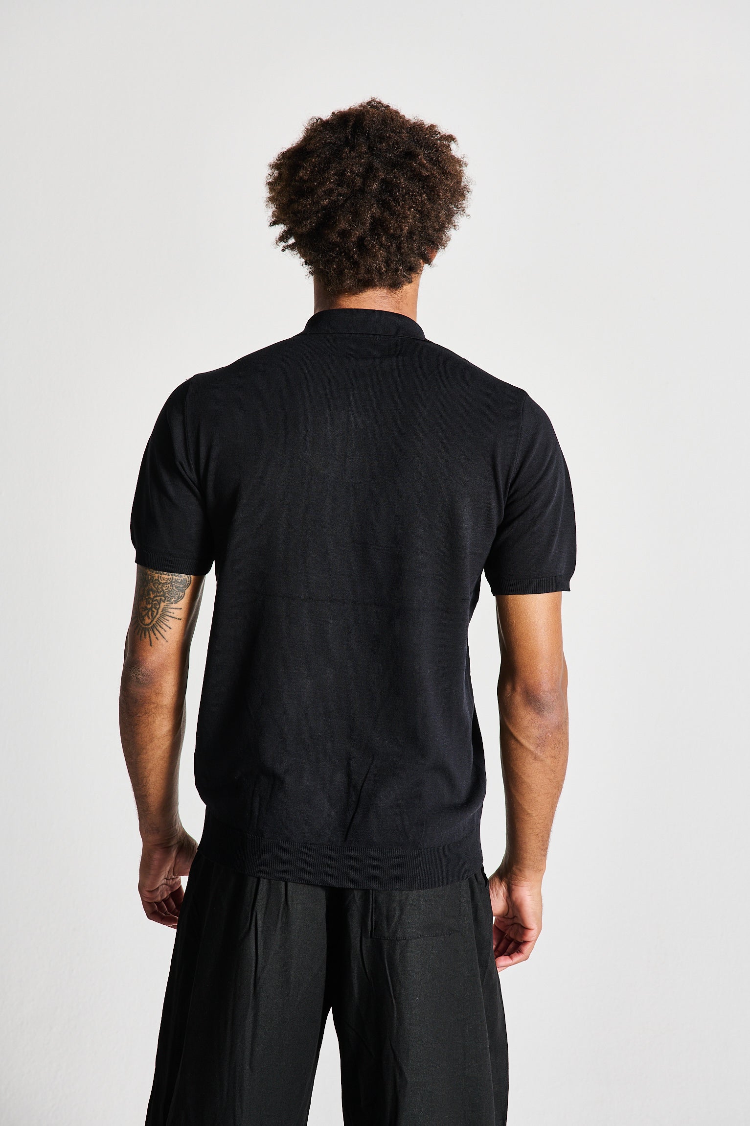 POLO IN FILO NERA